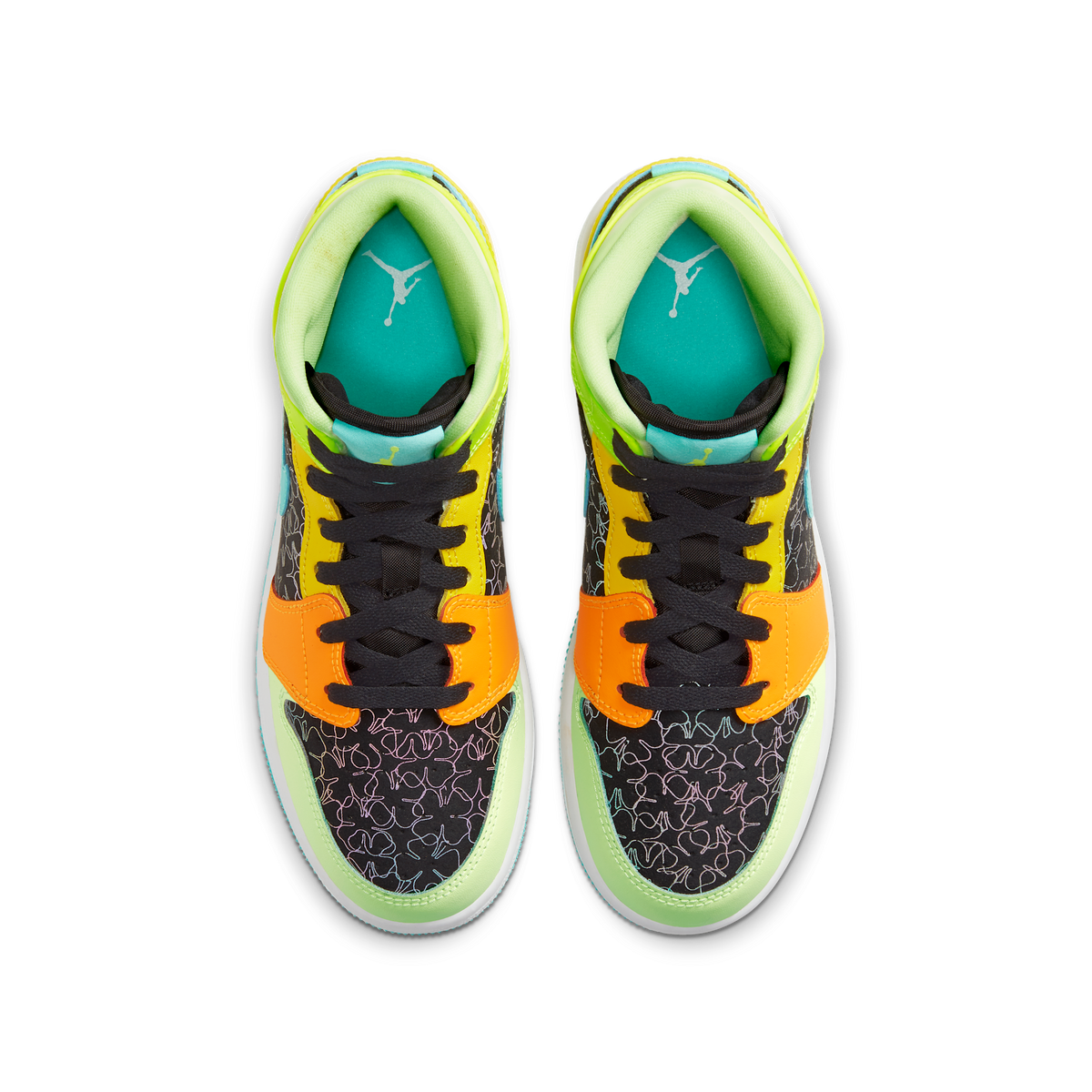 Jordan 1 Mid SE Aurora Green (GS)
