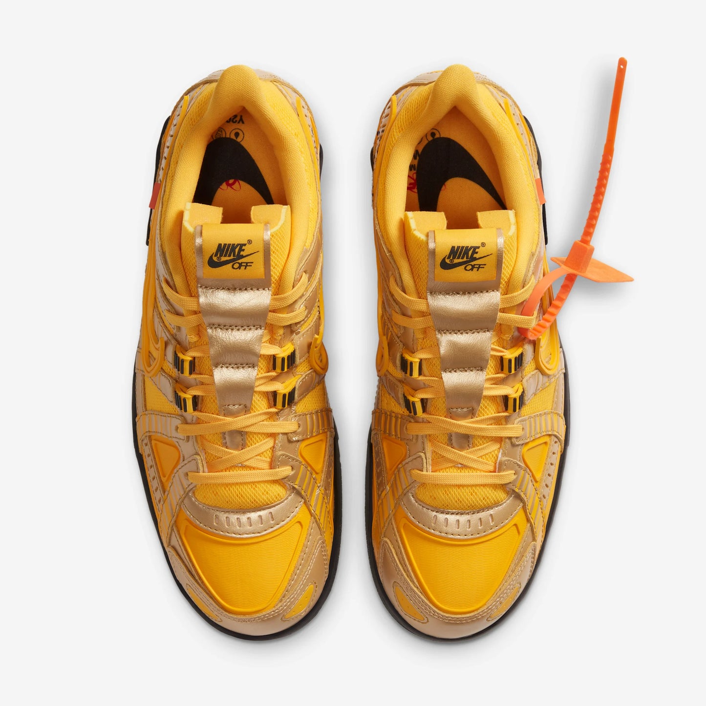 Nike Air Rubber Dunk Off-White University Gold