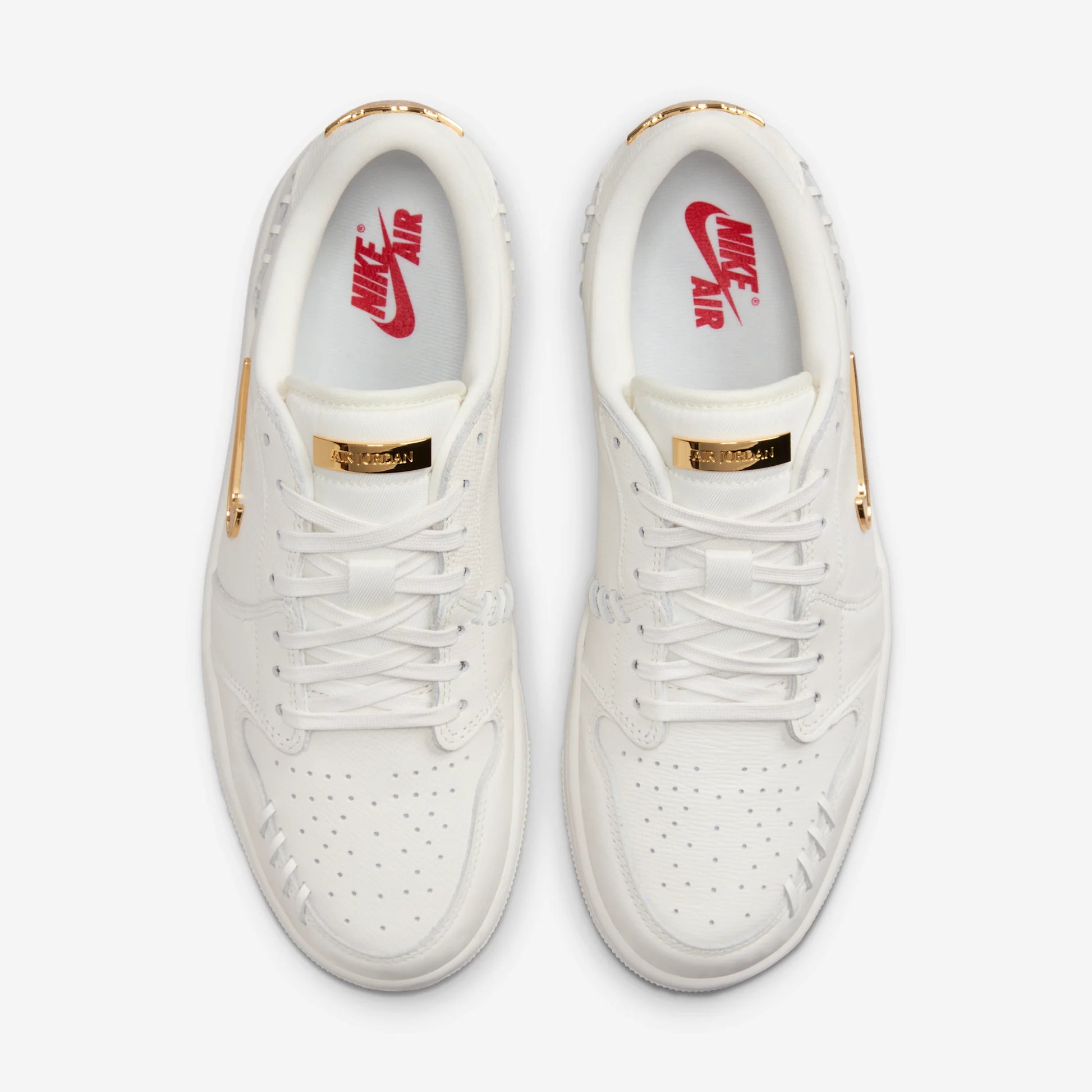 Jordan 1 Low Method of Make Sail Metallic Gold (Women's)