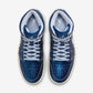 Jordan 1 Mid SE Metallic Blue Quilted (Women's)