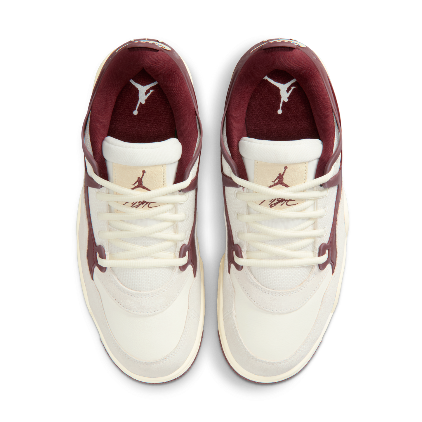 Jordan 4 RM Sail Dark Team Red Coconut Milk (Women's)