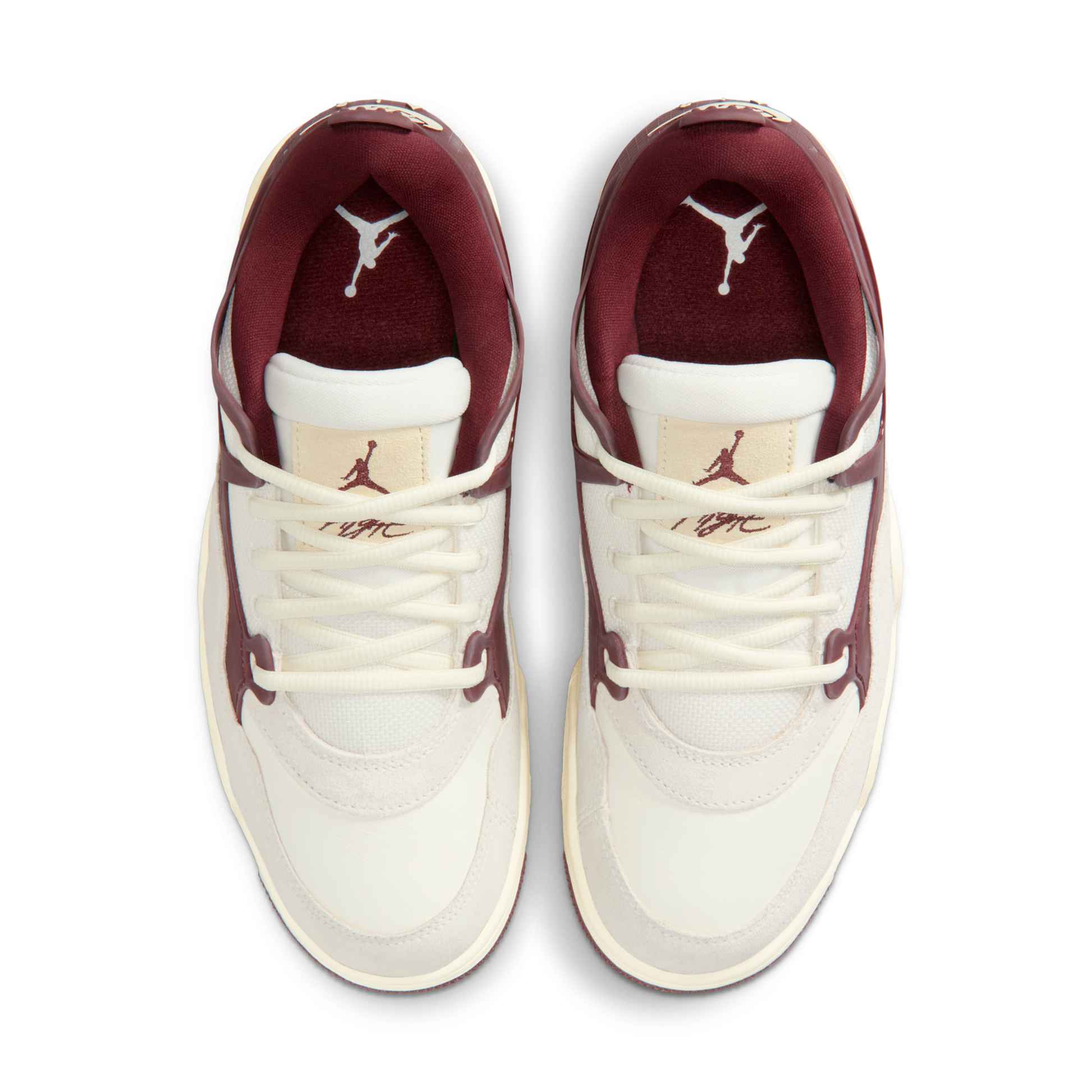 Jordan 4 RM Sail Dark Team Red Coconut Milk (Women's)