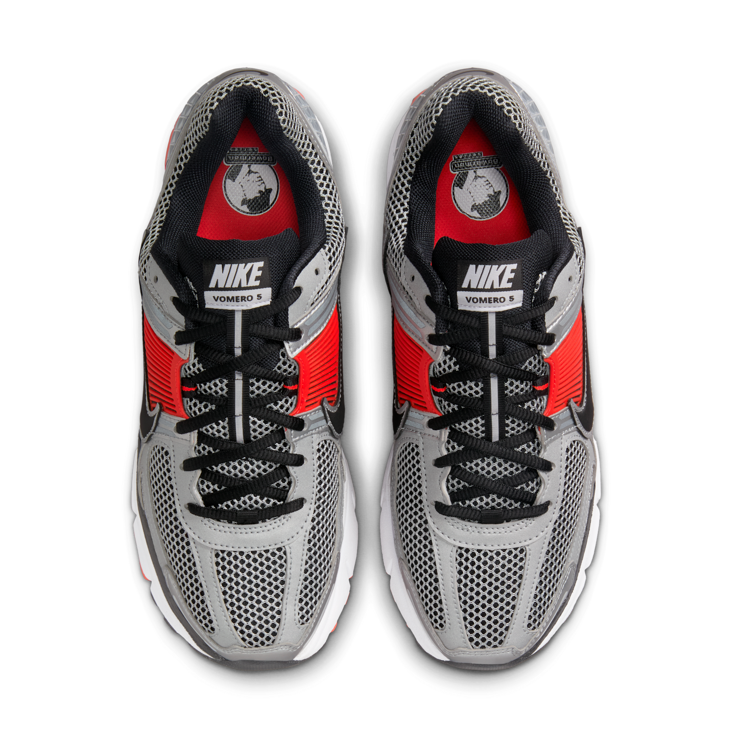 Nike Zoom Vomero 5 Bright Crimson Metallic Silver