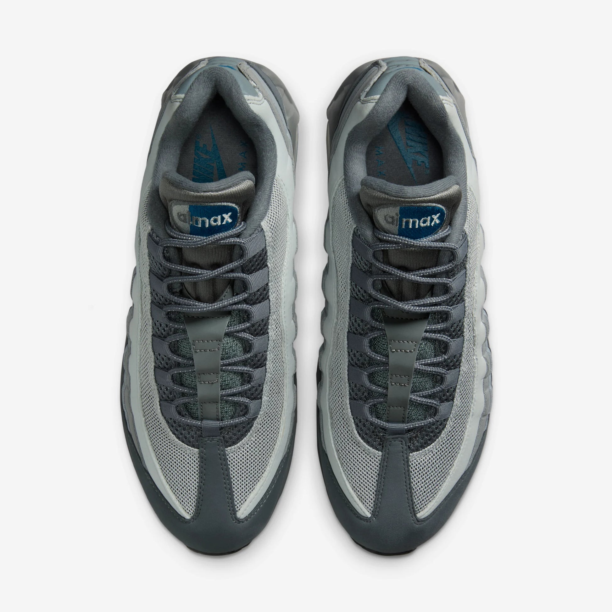 Nike Air Max 95 OG Big Bubble Smoke Grey Green Abyss