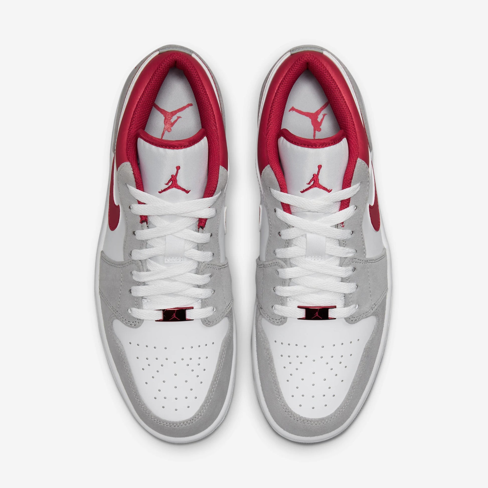 Jordan 1 Low SE Light Smoke Grey Gym Red