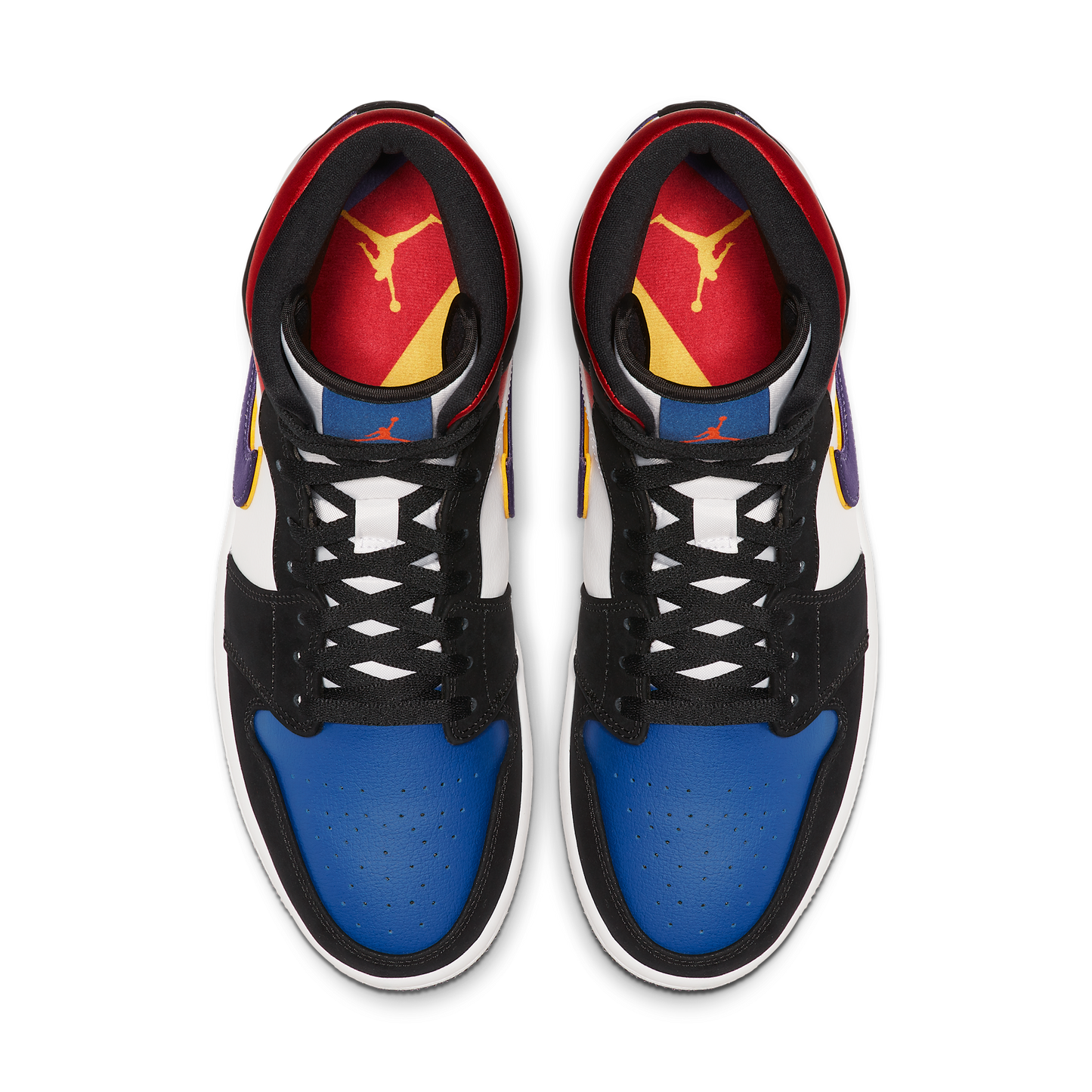 Jordan 1 Mid Lakers Top 3