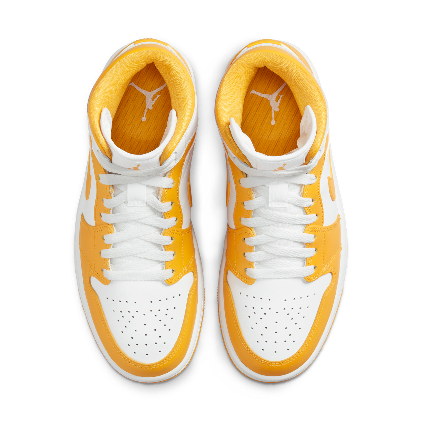 Jordan 1 Mid White University Gold (Women's)
