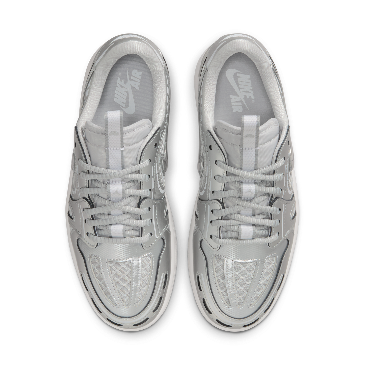 Jordan 1 Low Method of Make V3 Metallic Silver (Women's)