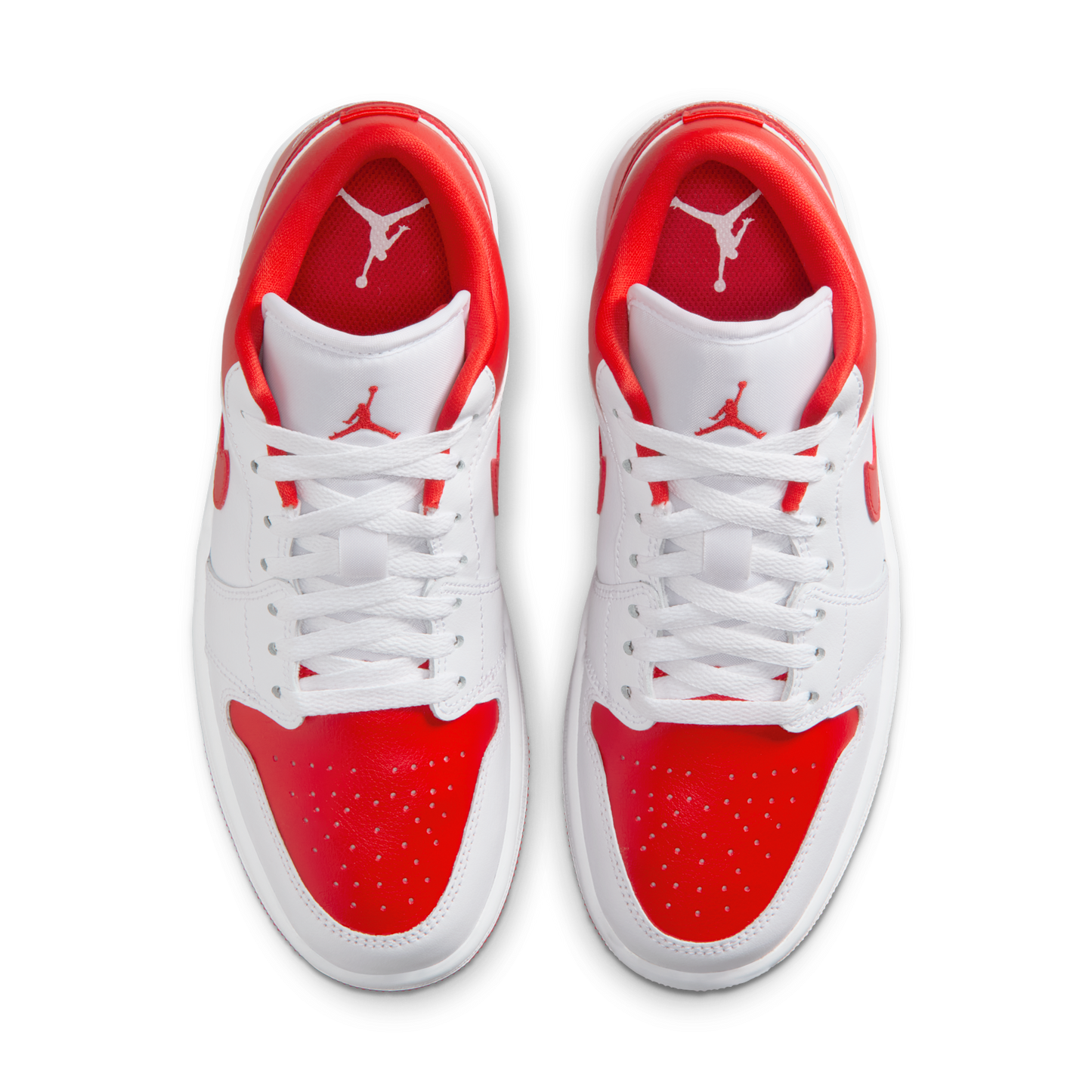 Jordan 1 Low White Chile Red (Women's)