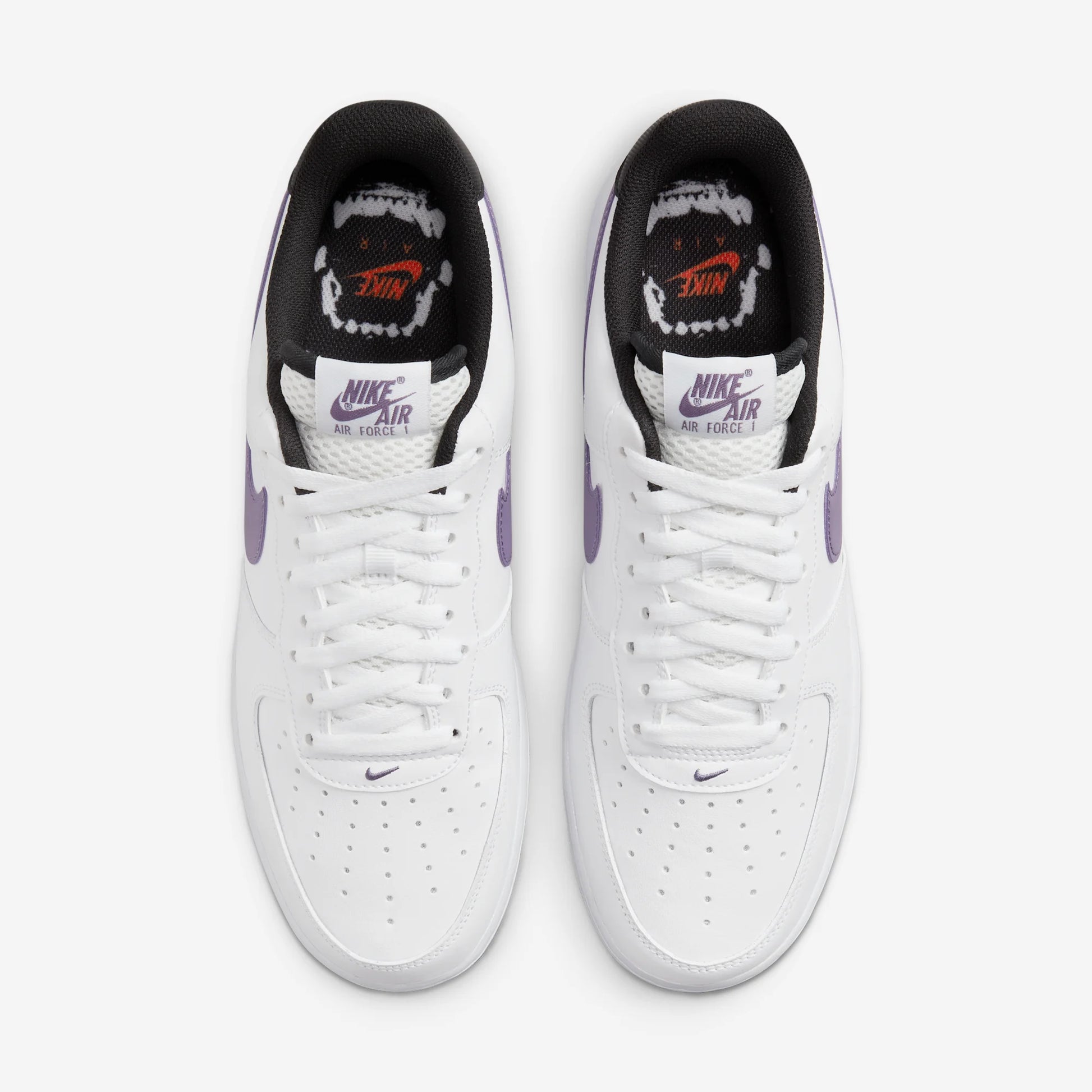 Nike Air Force 1 Low Hoops White Canyon Purple