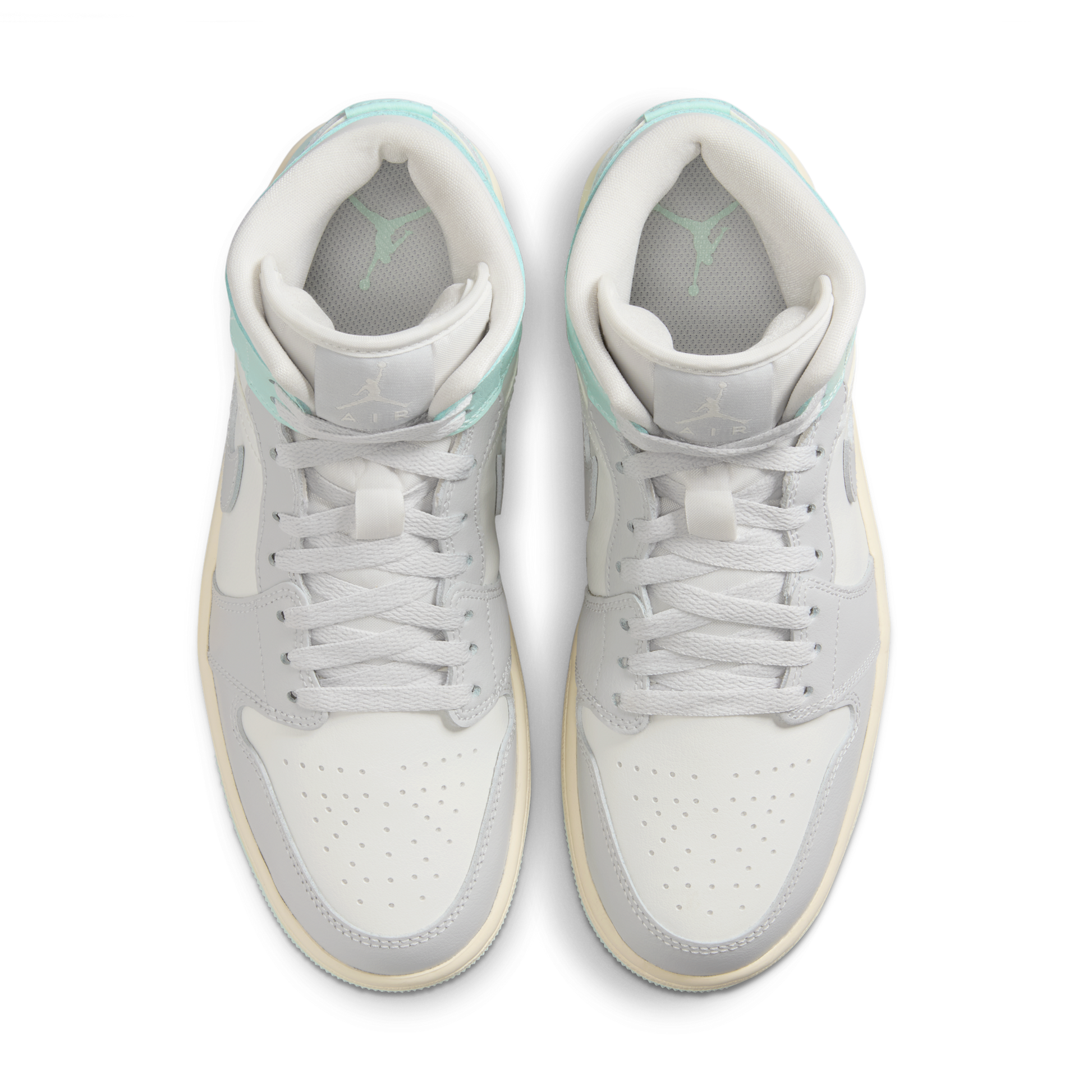 Jordan 1 Mid Football Grey Igloo (Women's)
