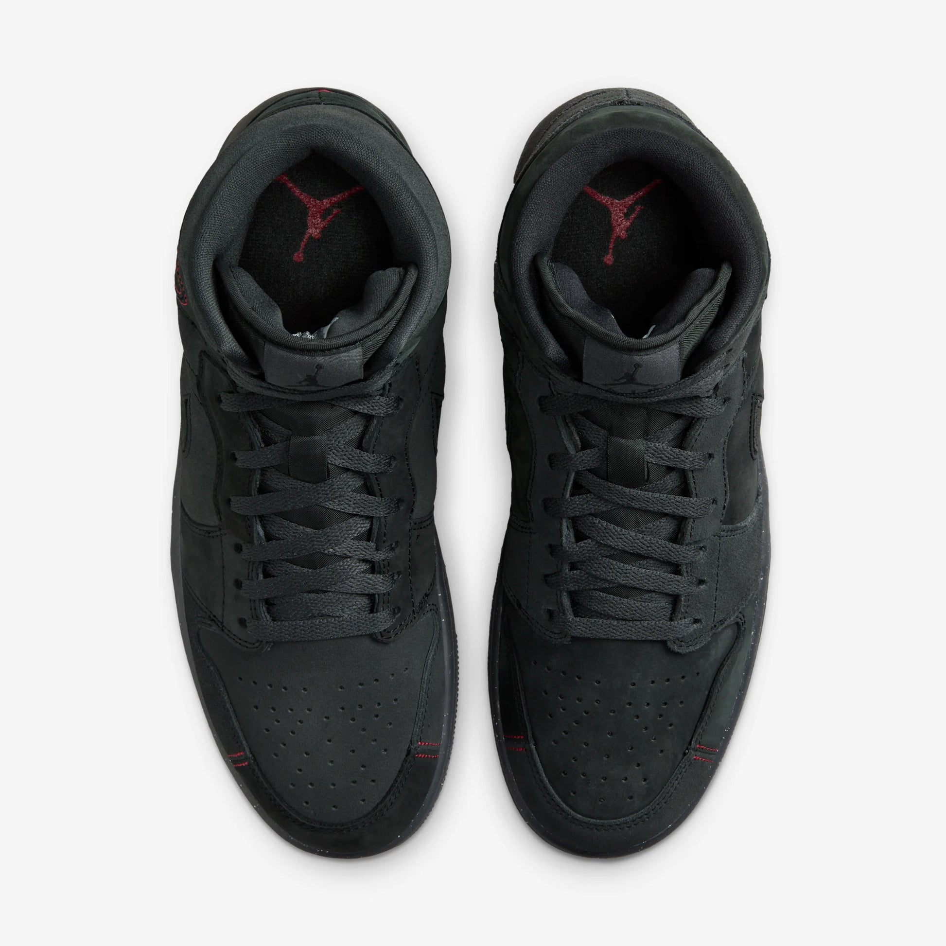 Jordan 1 Mid SE Craft Dark Smoke Red