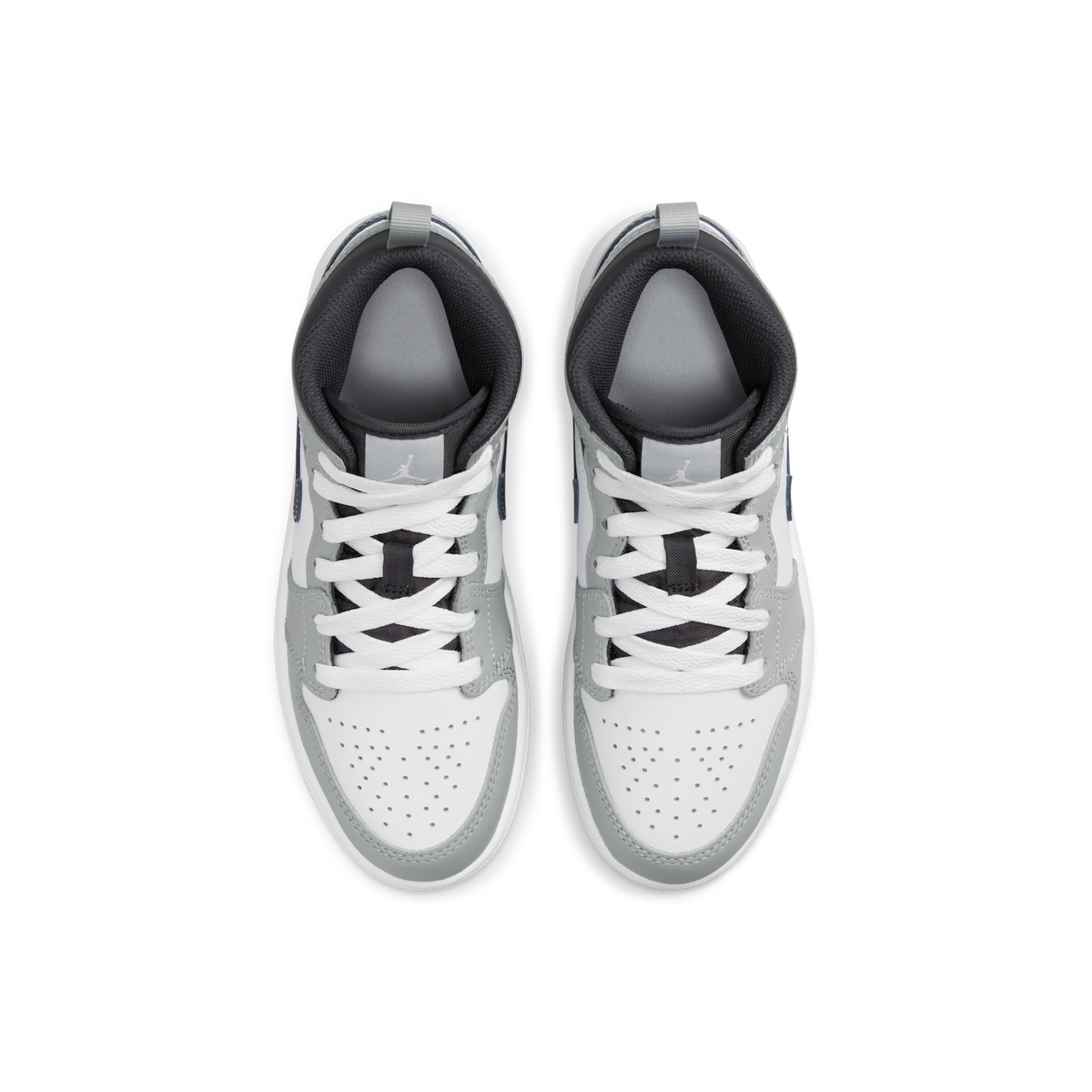 Air Jordan 1 Mid Light Smoke Grey (PS)