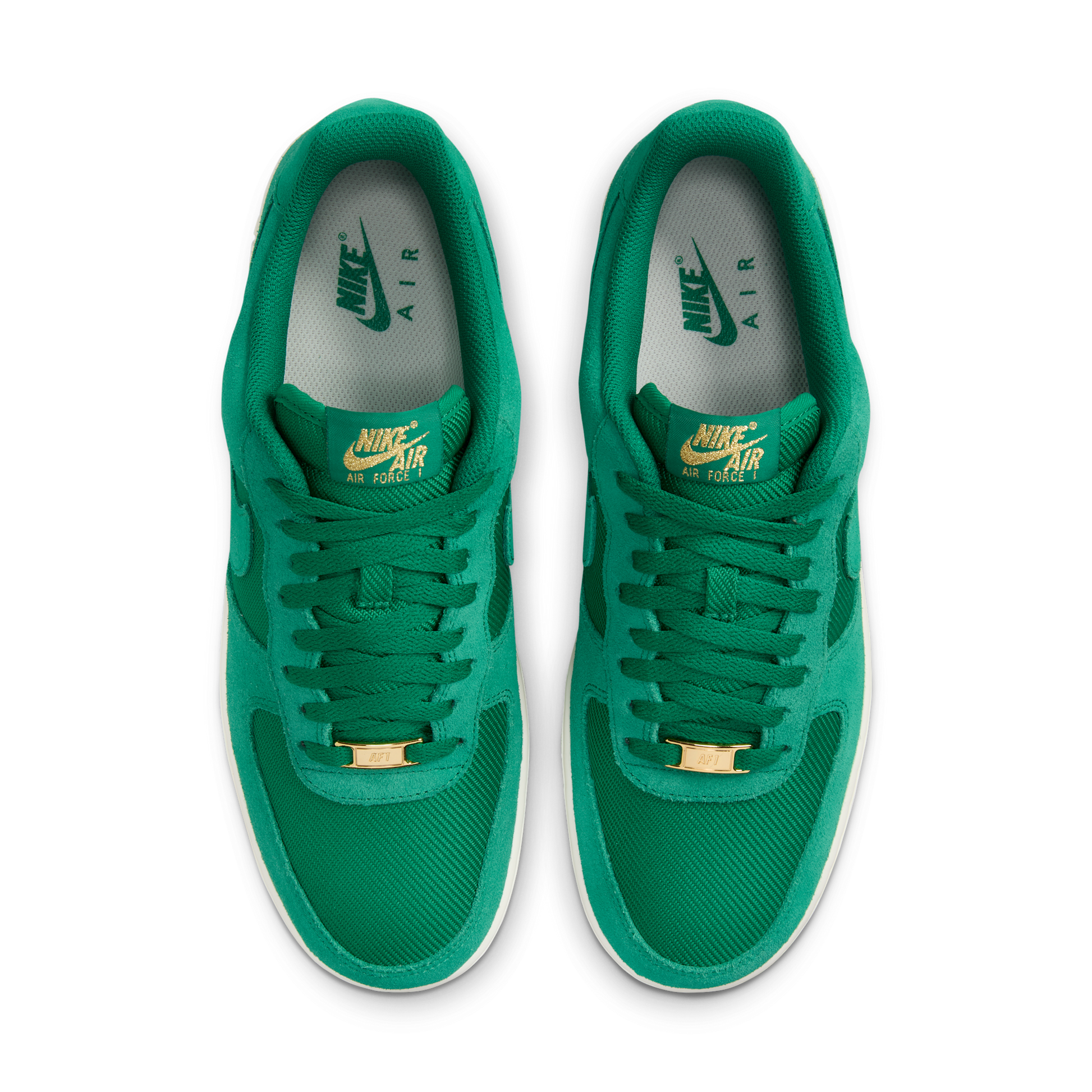 Nike Air Force 1 Low '07 LV8 Malachite Pale Ivory Metallic Gold