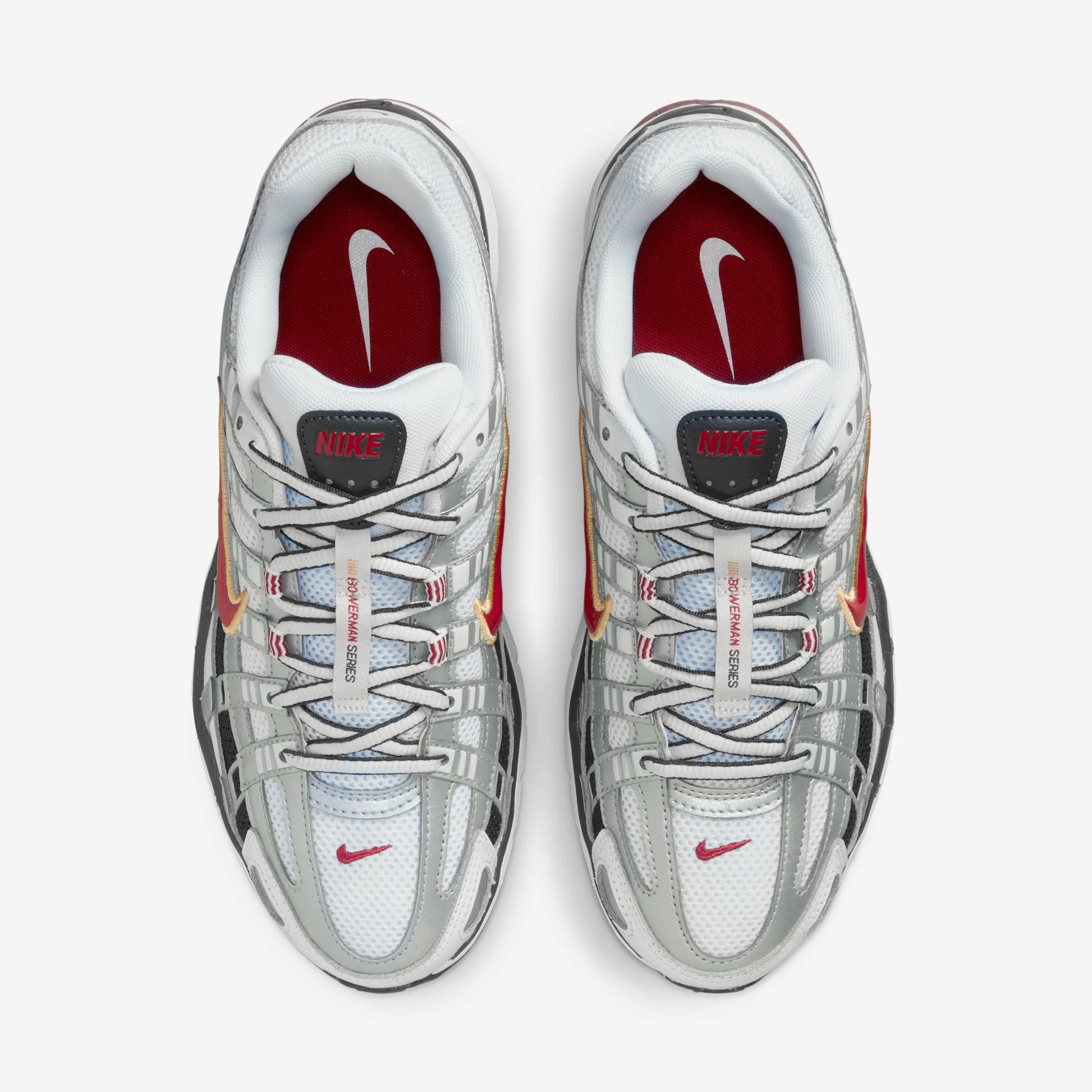 Nike P-6000 White Gold Red (Women's)
