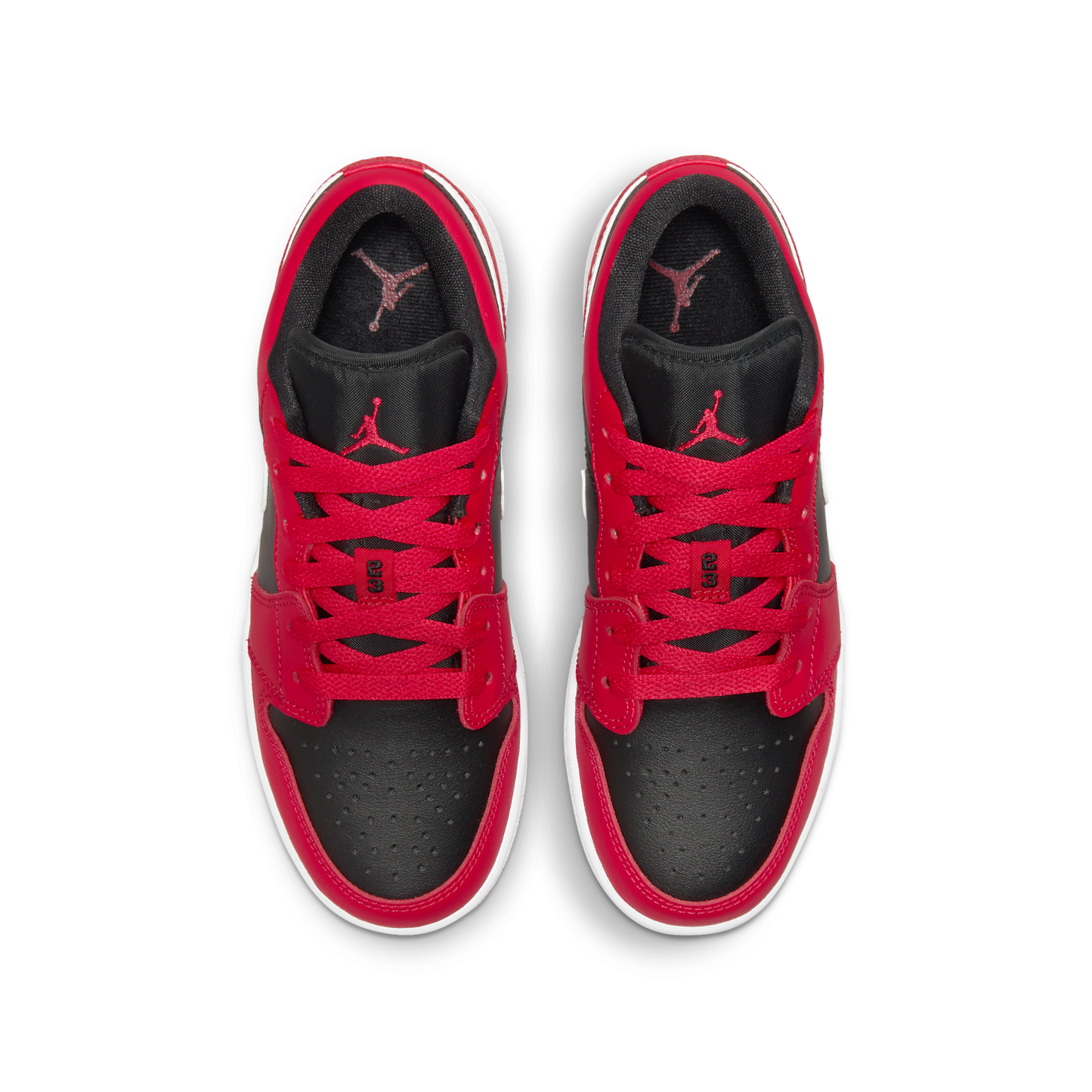 Jordan 1 Low Black Very Berry (GS)