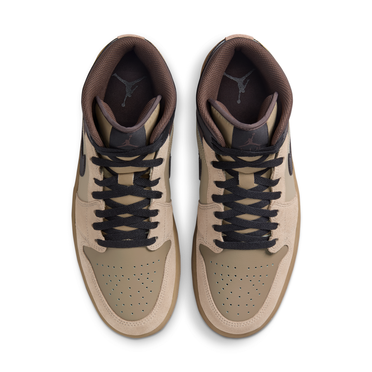 Jordan 1 Mid Khaki Baroque Brown