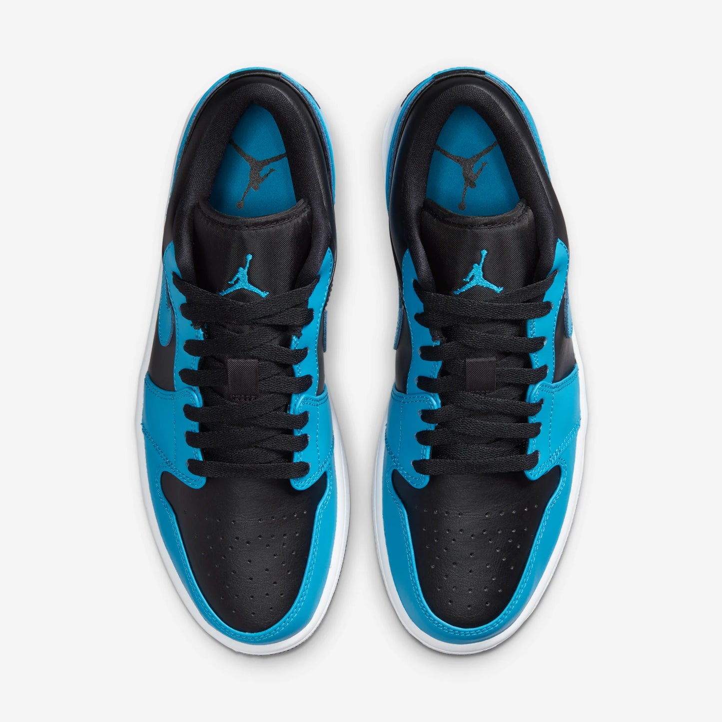 Jordan 1 Low Laser Blue Black