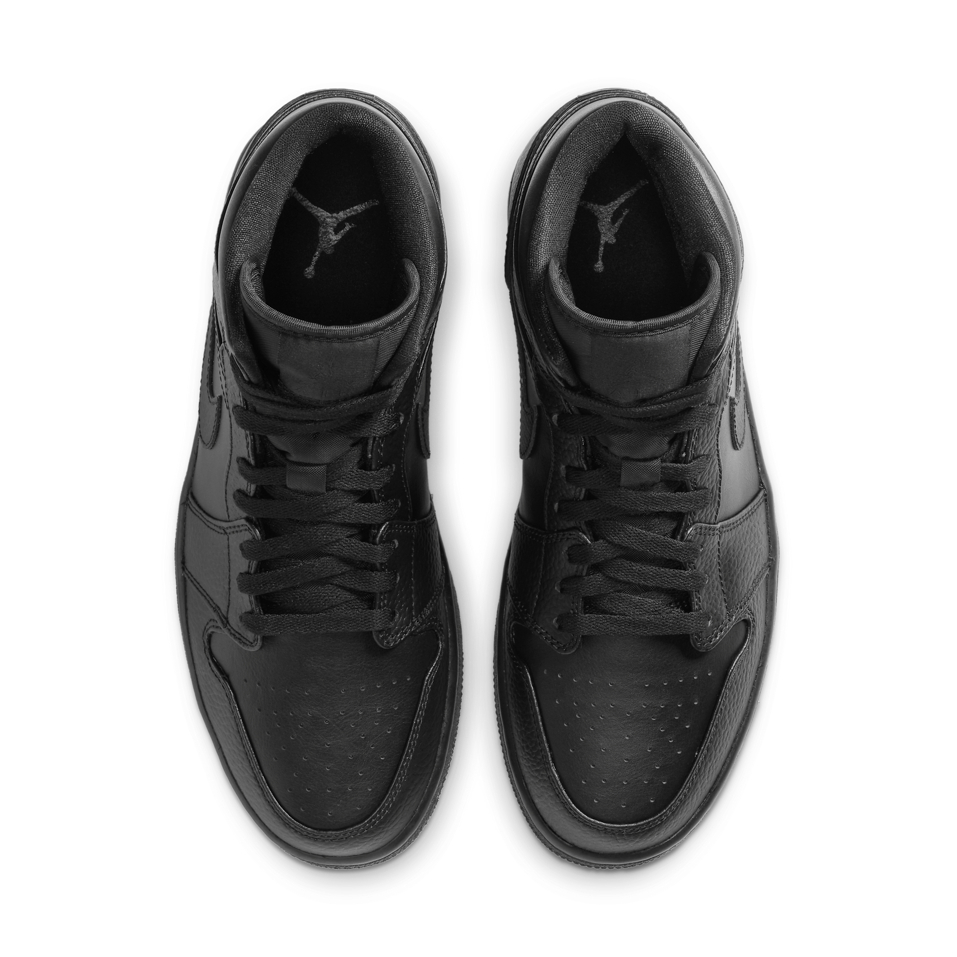 Jordan 1 Mid Triple Black