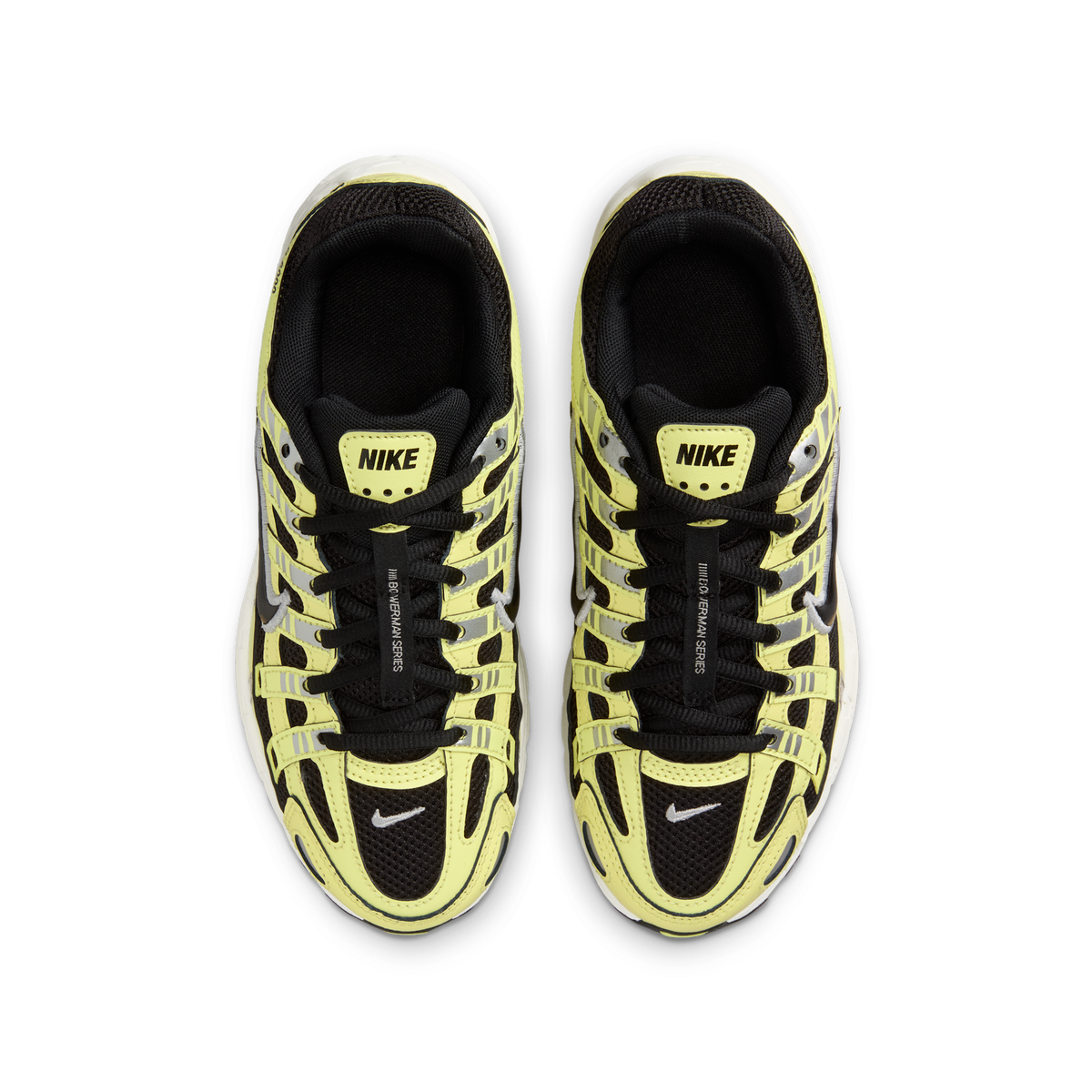 Nike P-6000 Light Lemon Twist Metallic Silver Sail Black (GS)