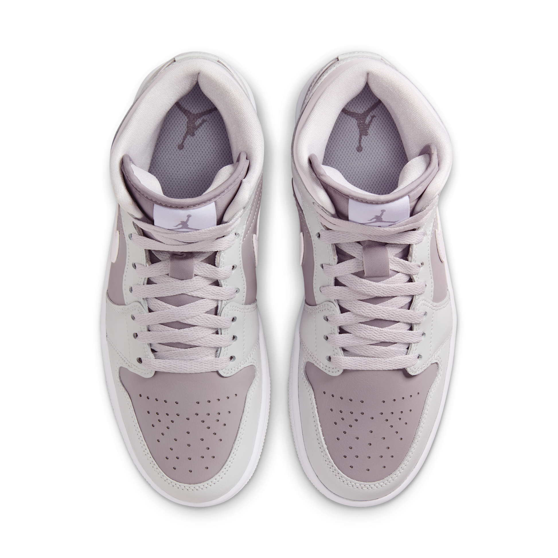 Jordan 1 Mid Photon Dust Atmosphere Grey (Women's)