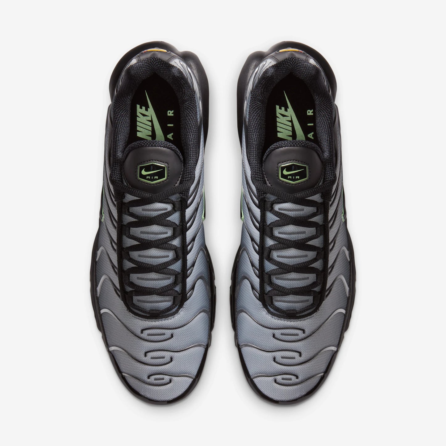 Nike Air Max Plus Black Particle Grey Vapour Green
