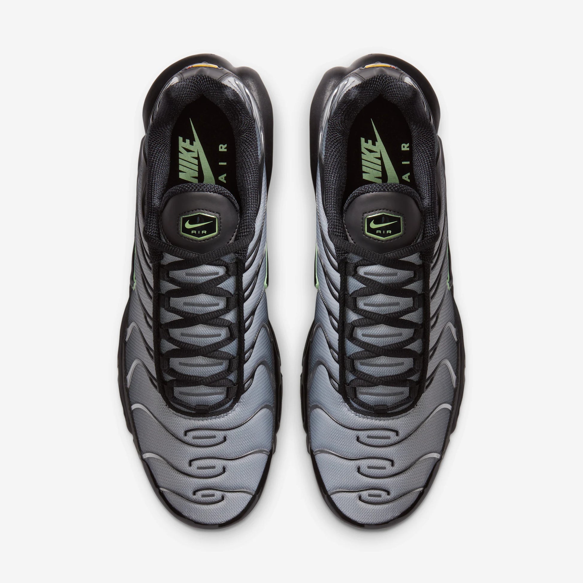 Nike Air Max Plus Black Particle Grey Vapour Green