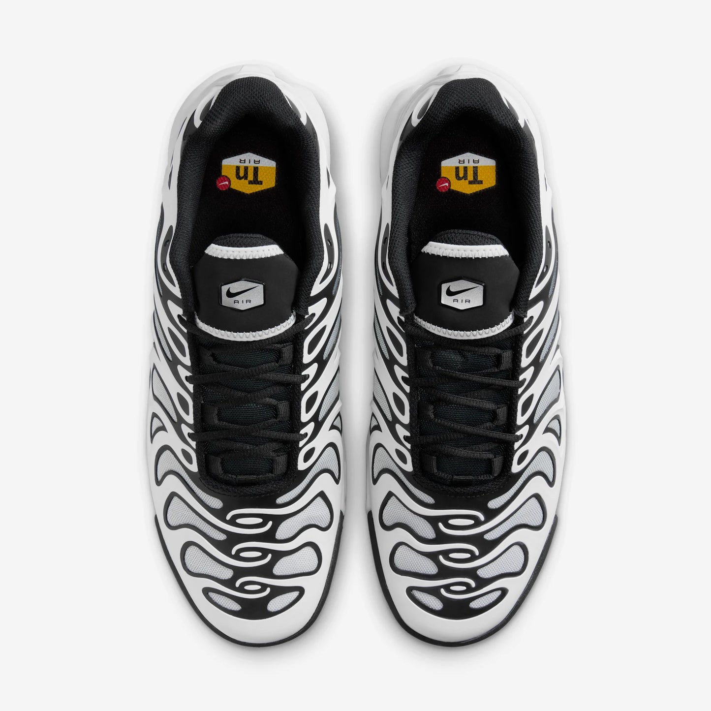 Nike Air Max Plus Drift White Black Metallic Silver