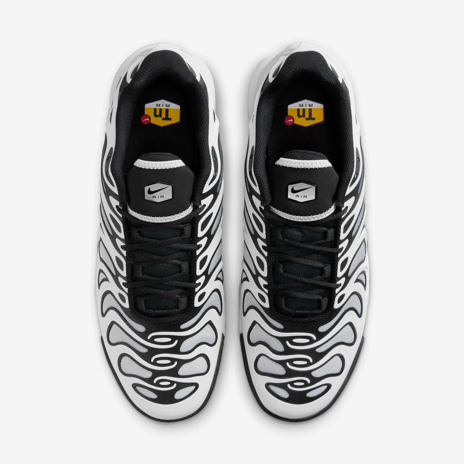 Nike Air Max Plus Drift White Black Metallic Silver