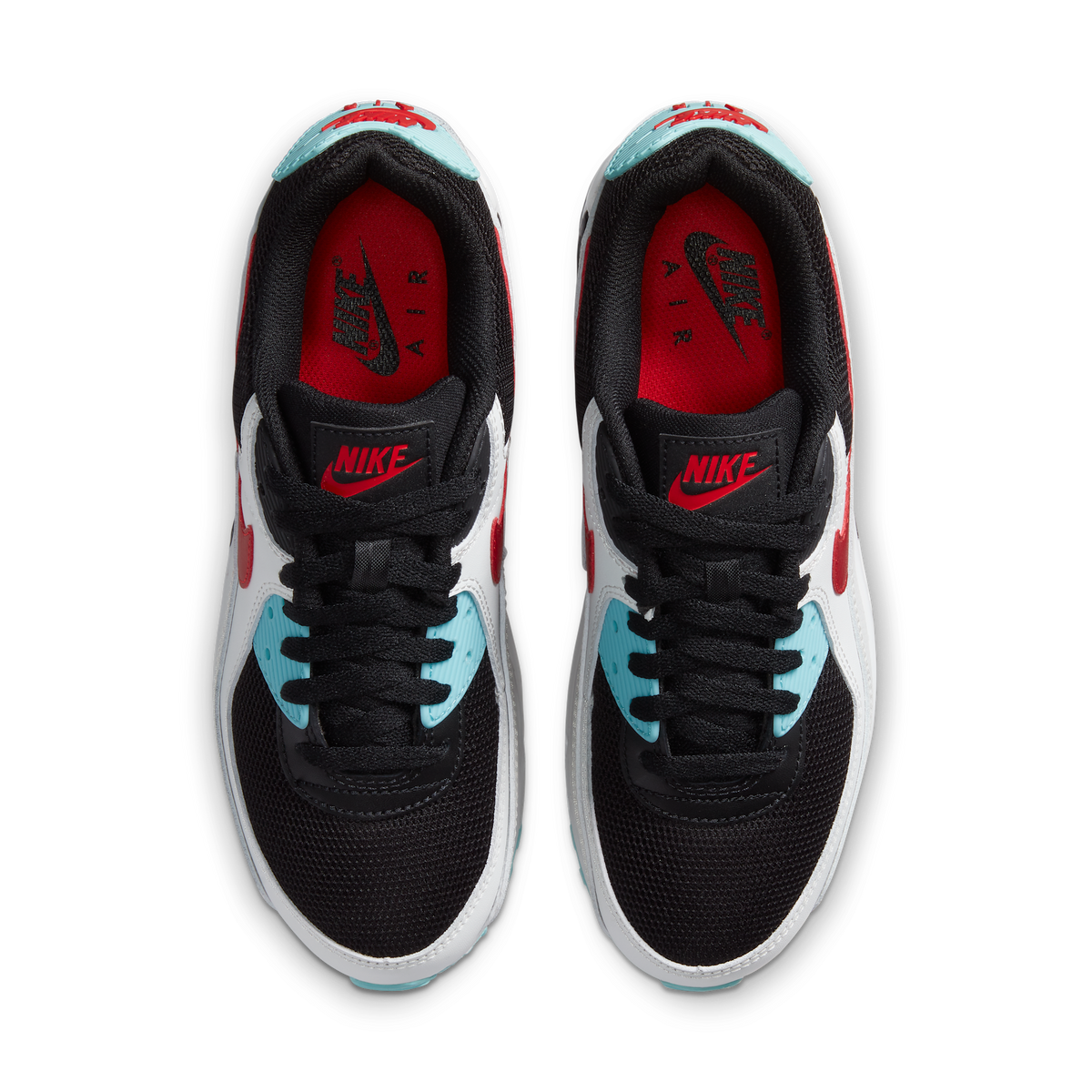 Nike Air Max 90 Aqua Red White Black (Women's)