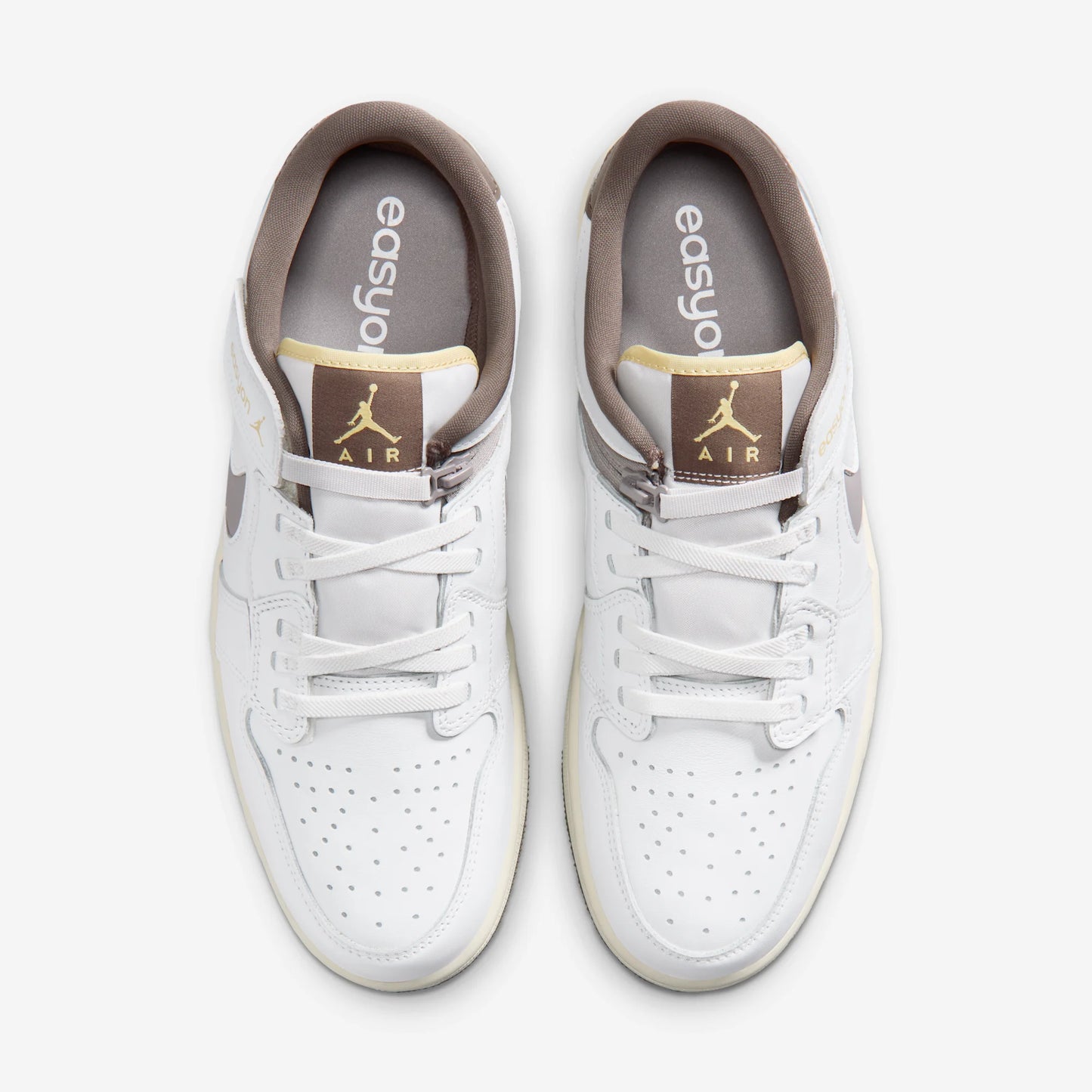 Jordan 1 Low EasyOn White Olive Grey Lemon Wash