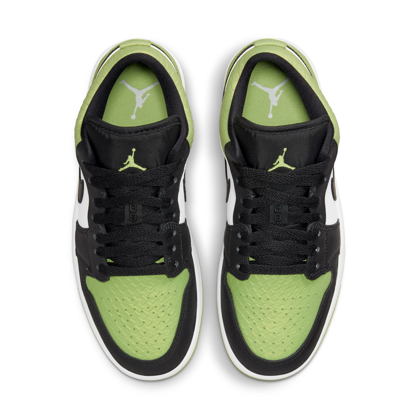 Jordan 1 Low Snakeskin Vivid Green (Women's)