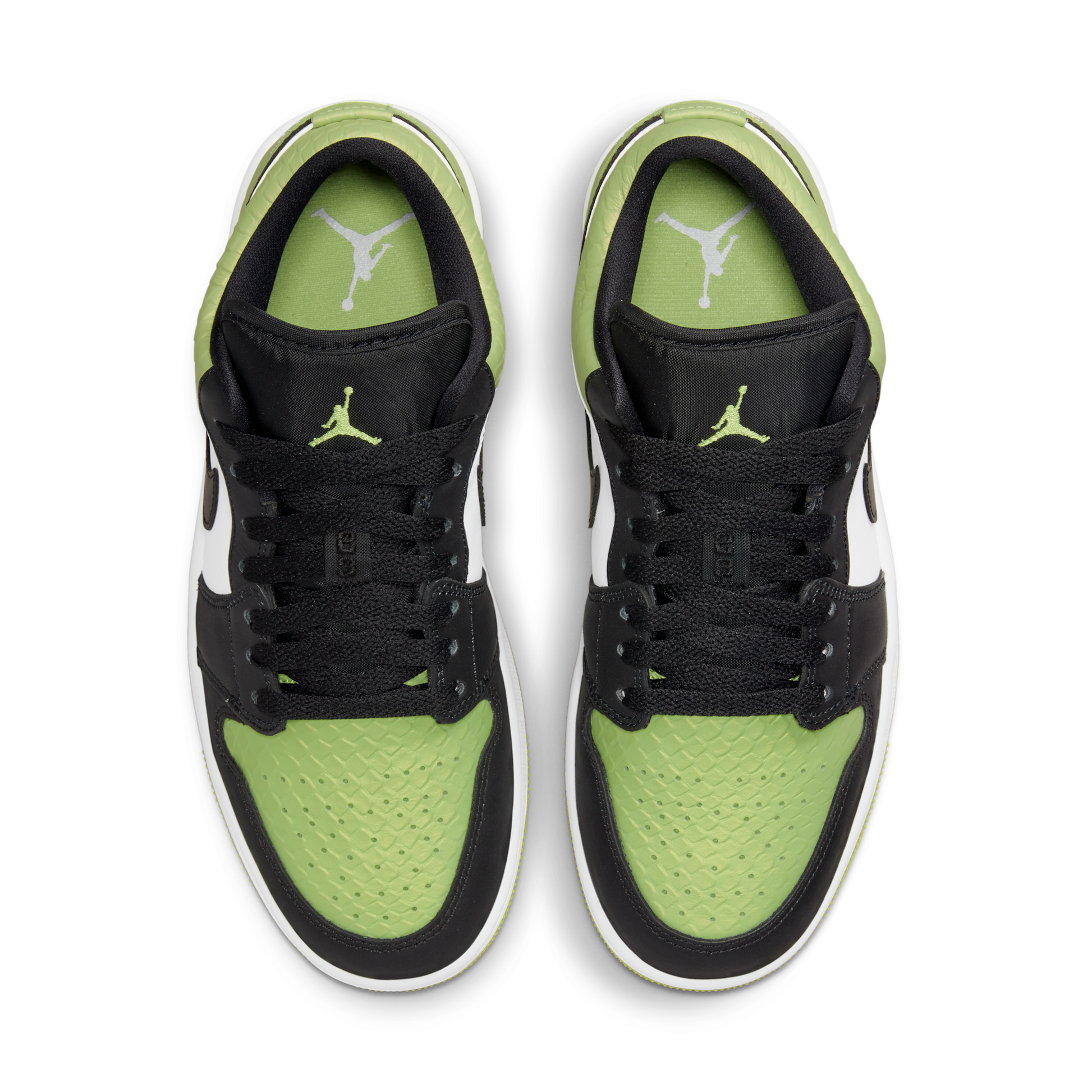 Jordan 1 Low Snakeskin Vivid Green (Women's)