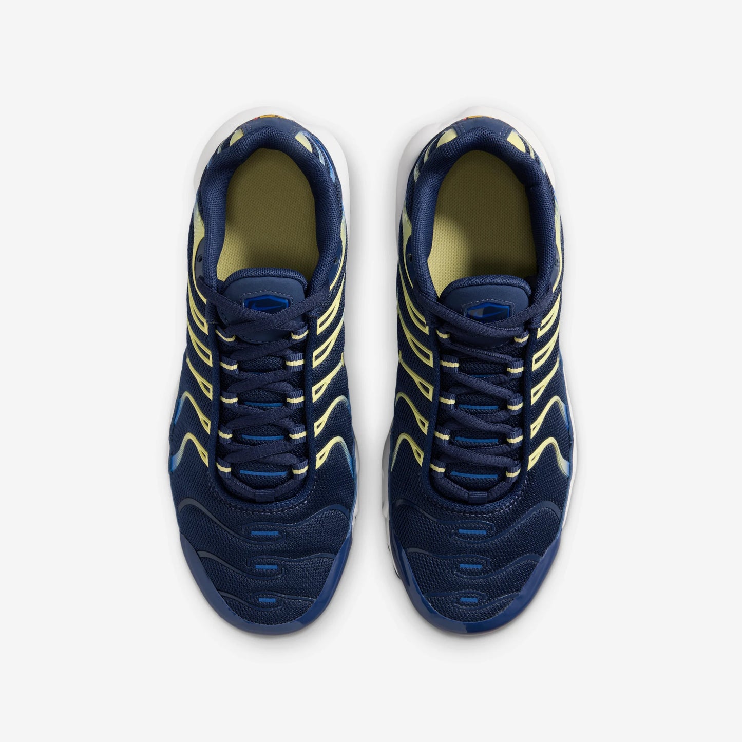 Nike Air Max Plus Midnight Navy Soft Yellow (GS)