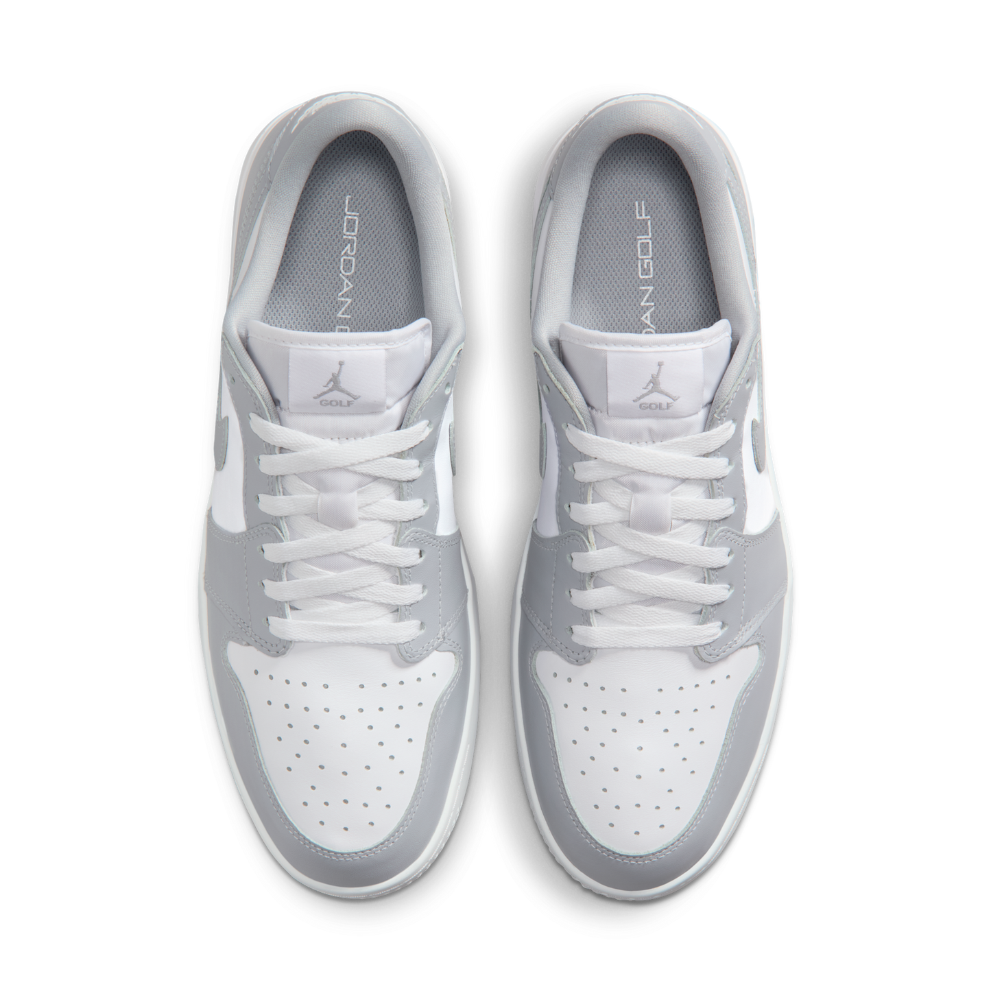 Jordan 1 Low Golf Spiked Wolf Grey White