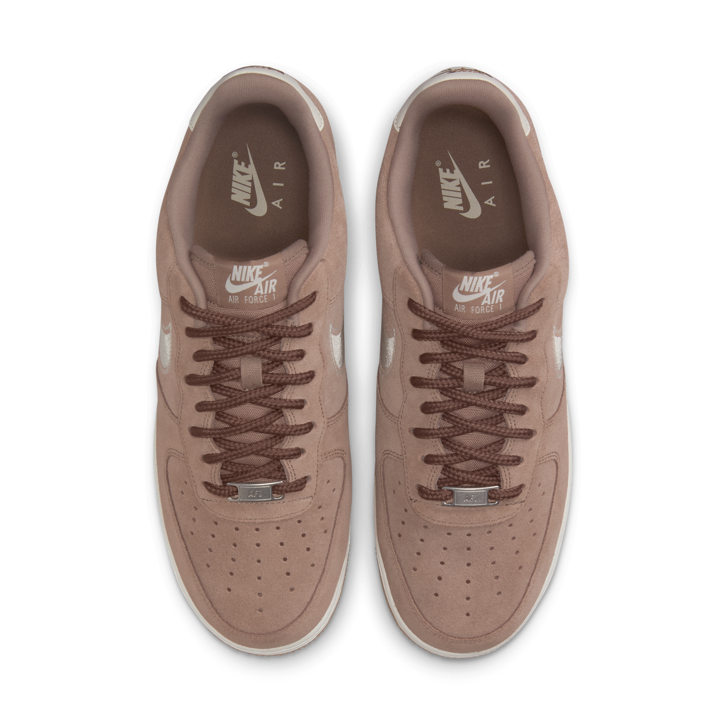 Nike Air Force 1 Low '07 LV8 Mink Brown Embroidered Swoosh
