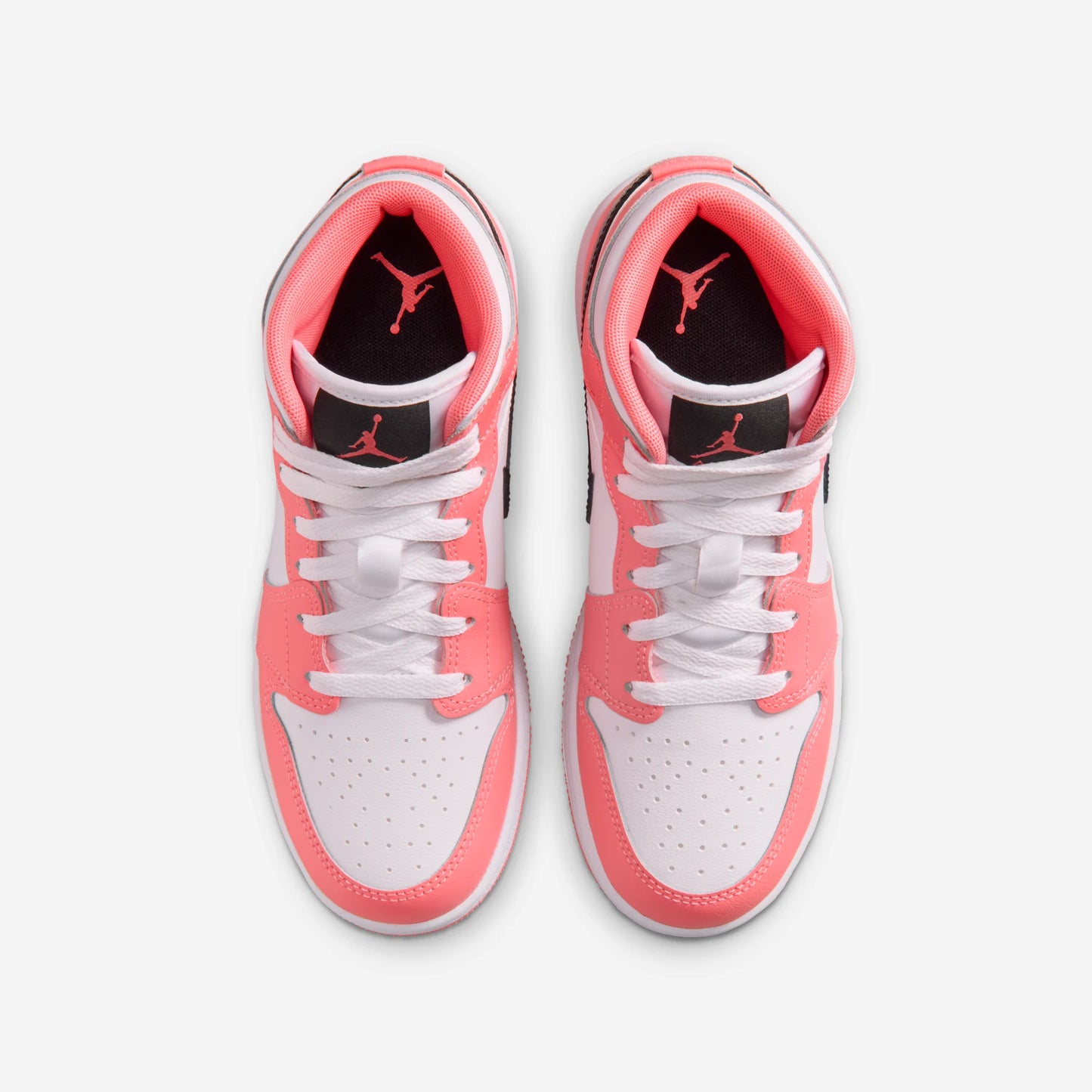 Jordan 1 Mid Pink Gaze (GS)
