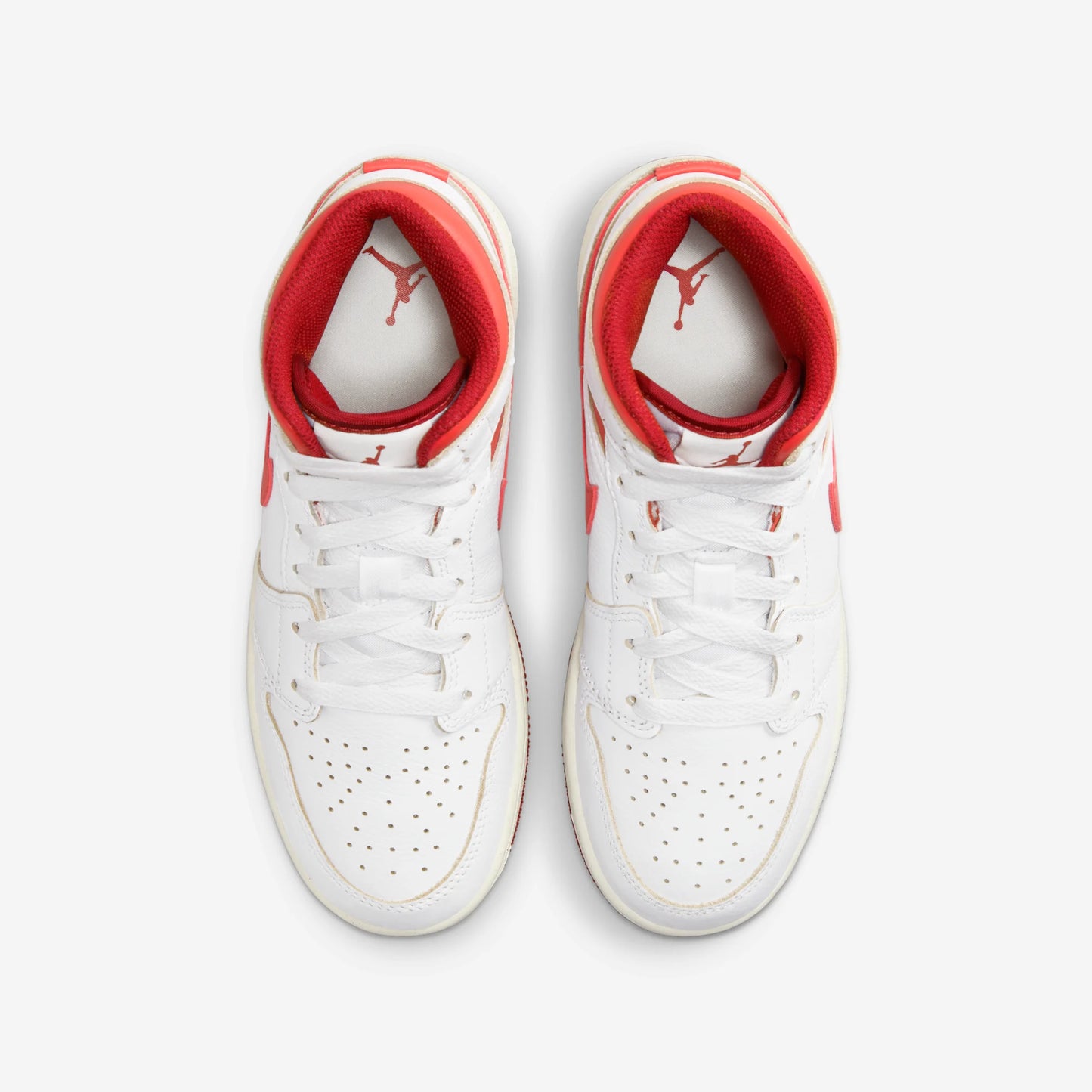 Jordan 1 Mid SE White Dune Red (GS)