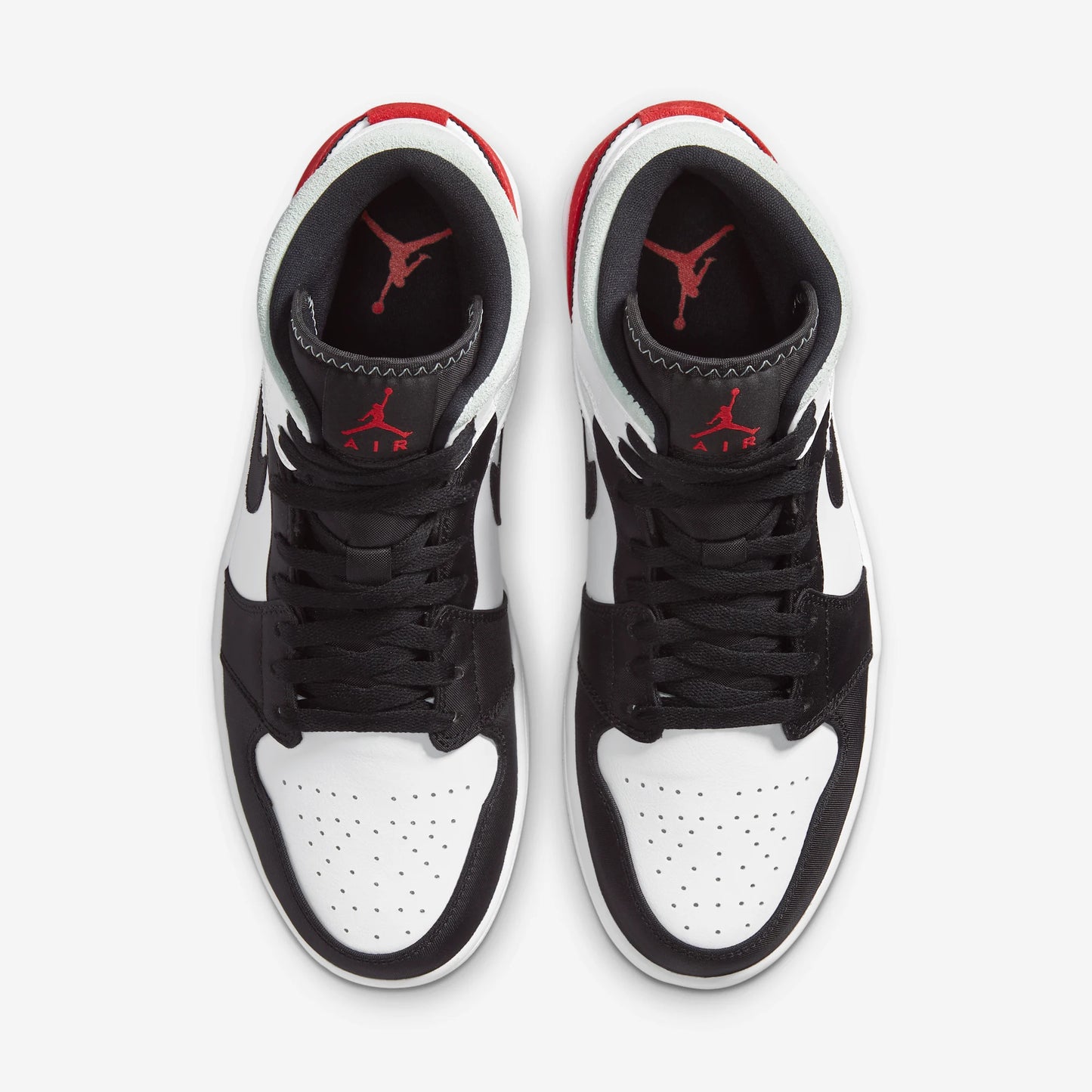 Jordan 1 Mid SE Red Black Toe