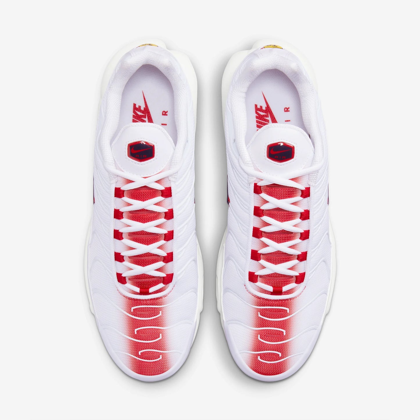 Nike Air Max Plus White University Red