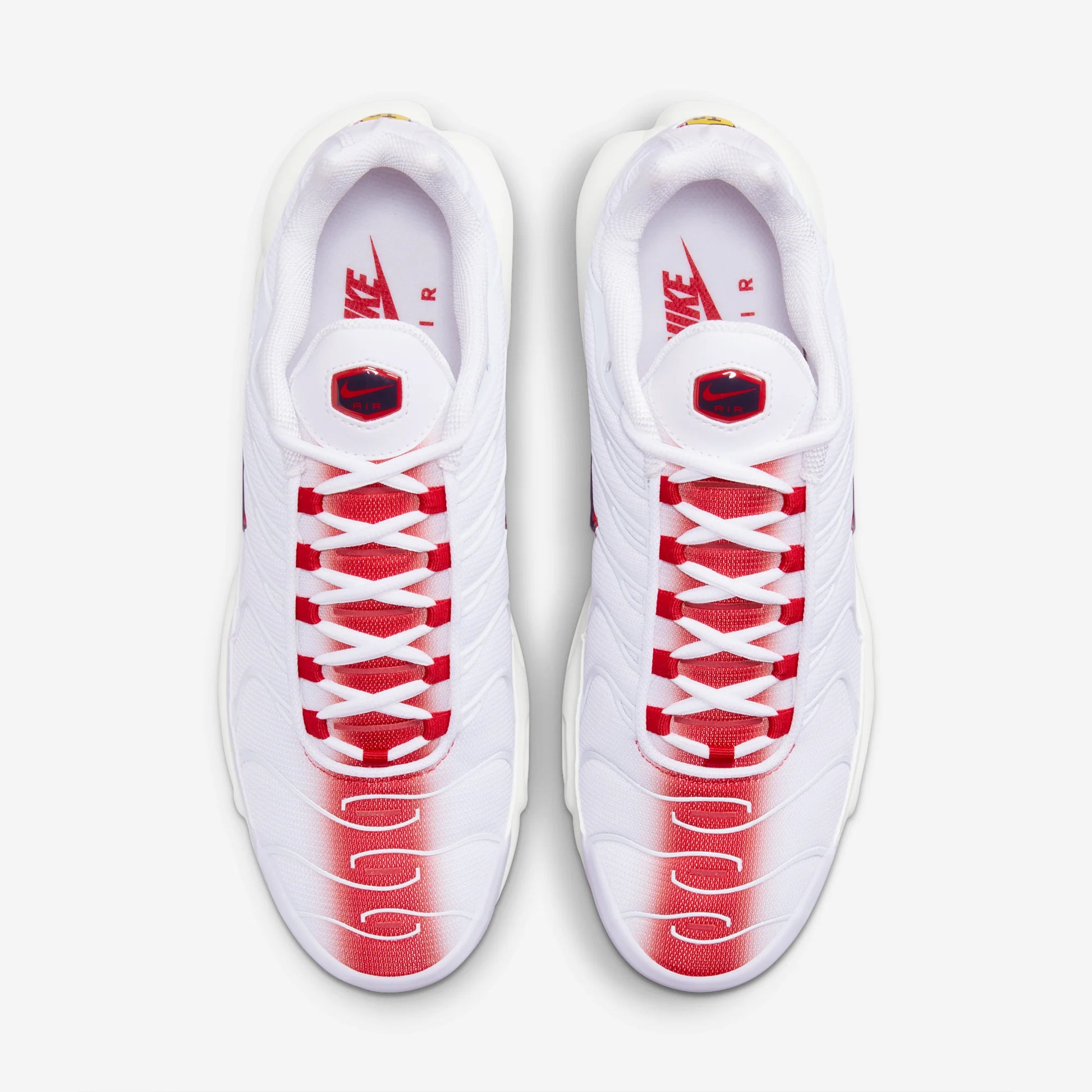 Nike Air Max Plus White University Red
