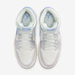 Jordan 1 Mid Psychic Blue Sail Coconut Milk (Women's)