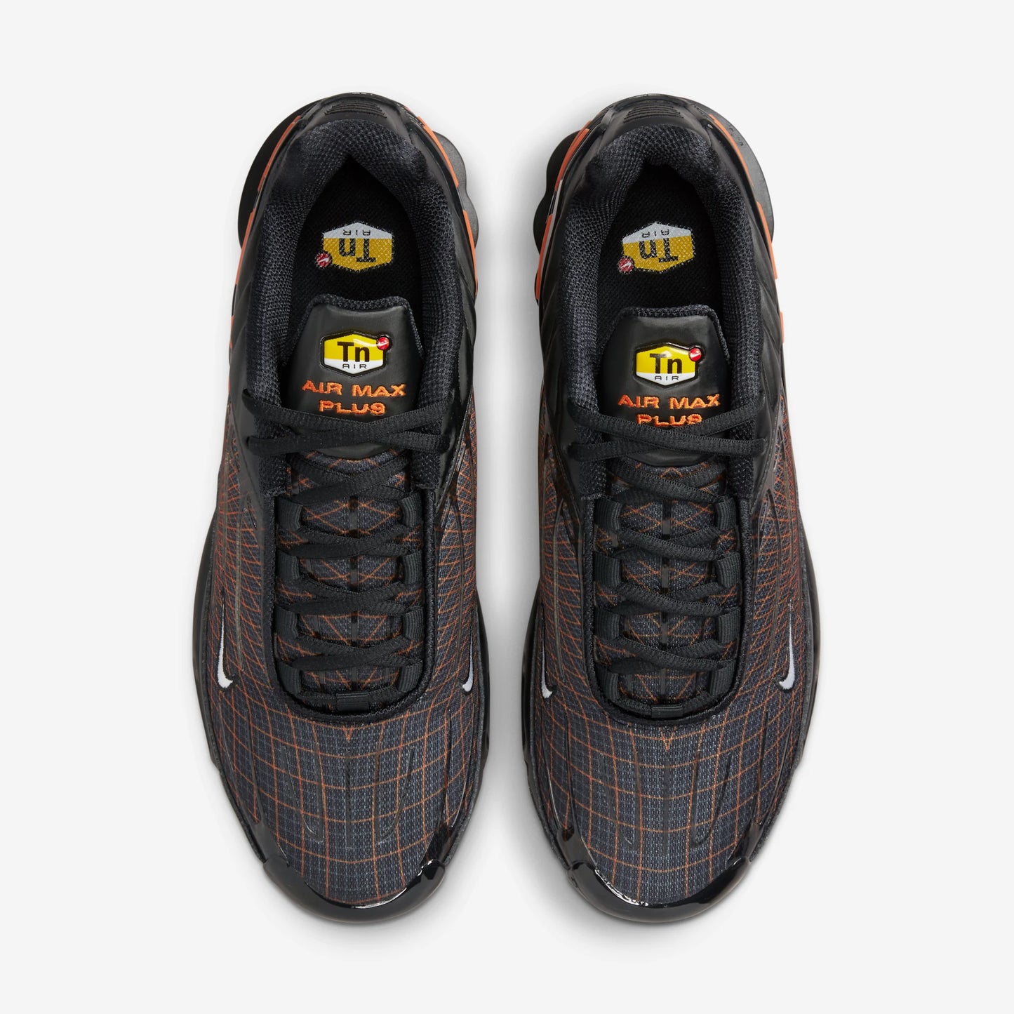 Nike Air Max Plus 3 Black Orange Spirograph
