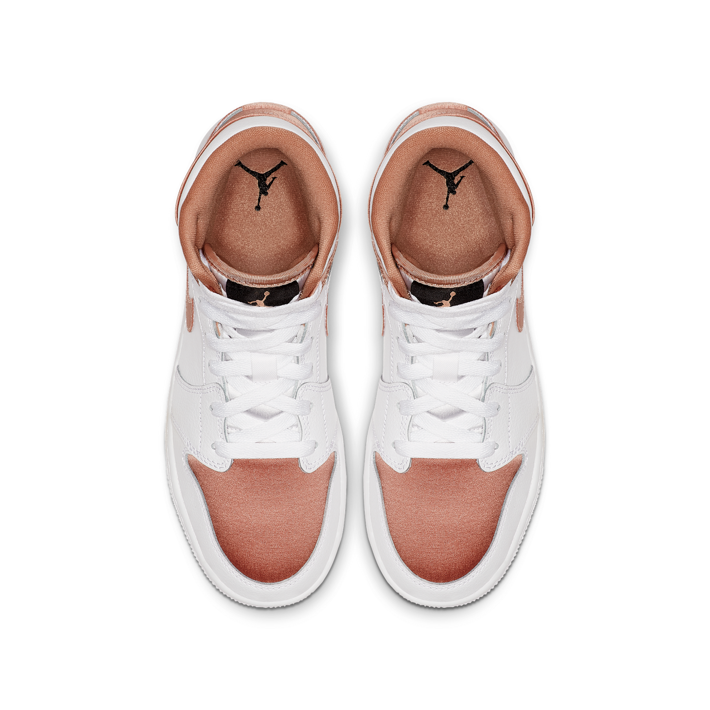 Jordan 1 Mid White Rose Gold (GS)