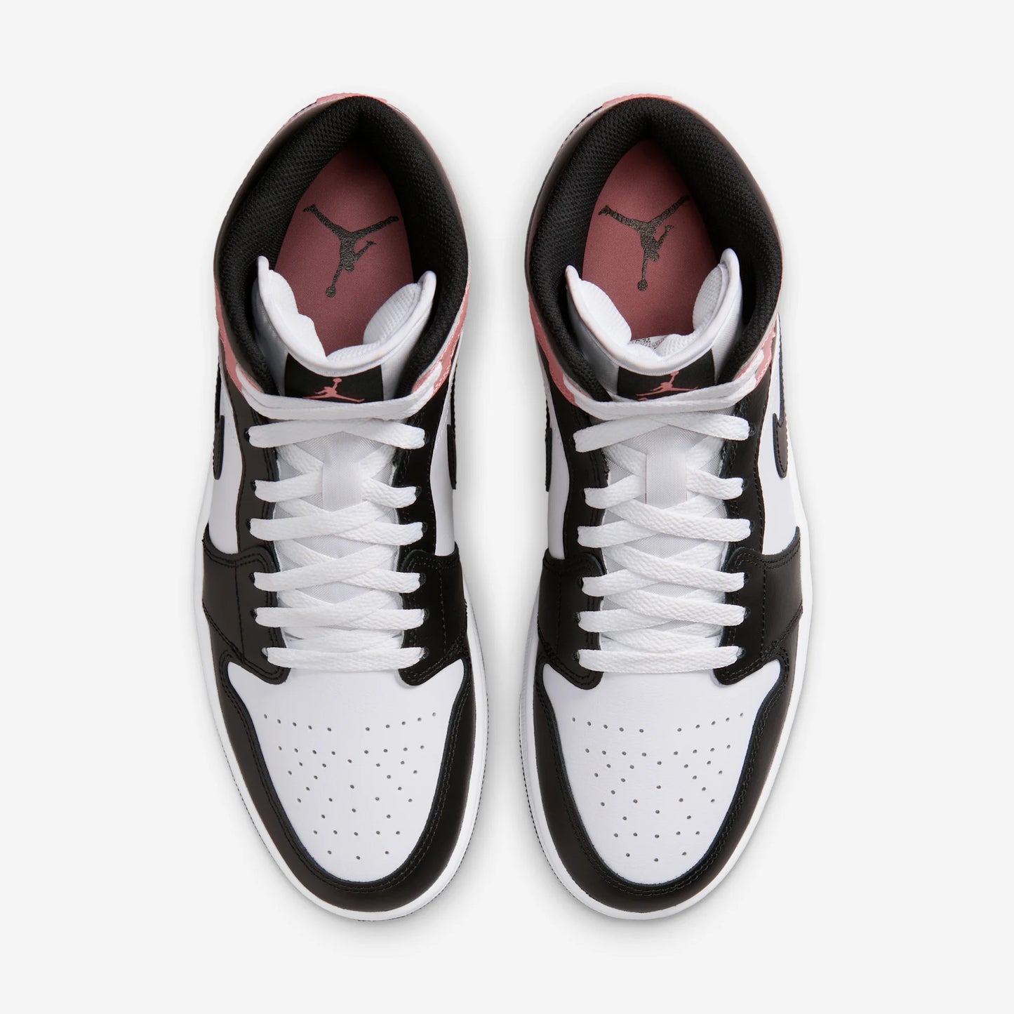 Jordan 1 Mid White Rust Pink Black