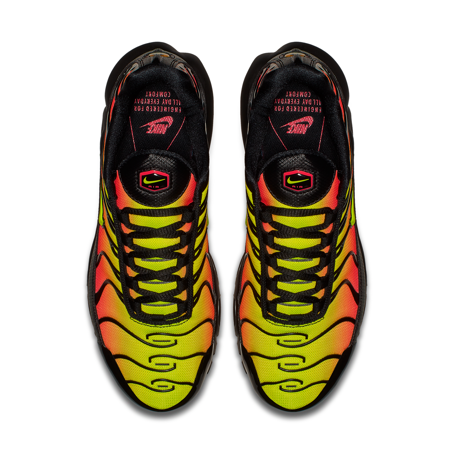 Nike Air Max Plus Black Volt Solar Red (Women's)