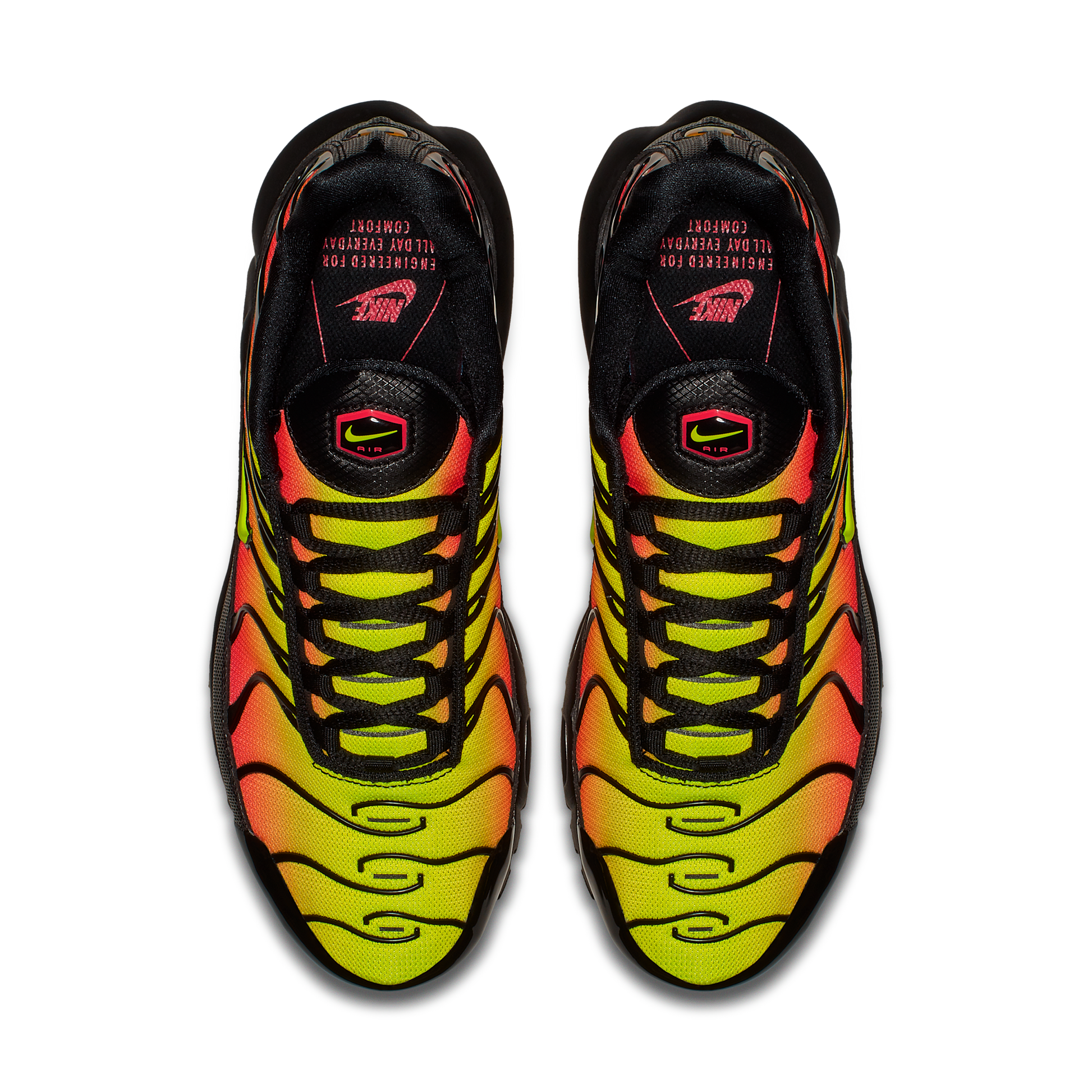 Nike Air Max Plus Black Volt Solar Red (Women's)