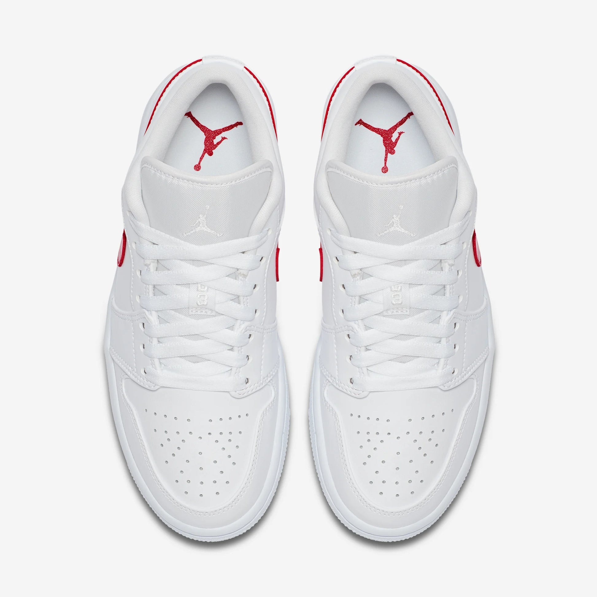 Jordan 1 Low White University Red (Women's)