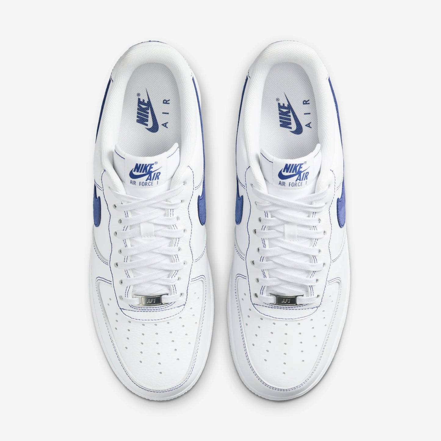 Nike Air Force 1 Low '07 LV8 White Deep Royal Blue