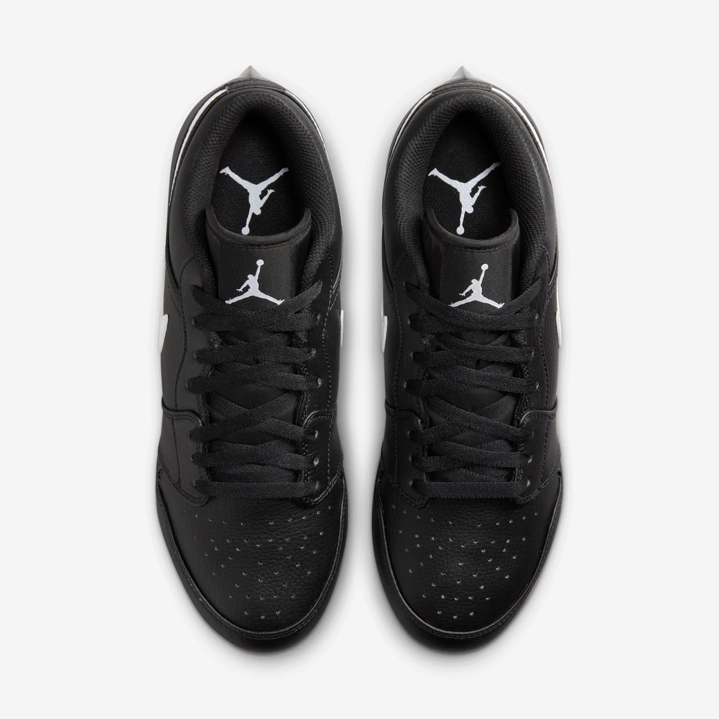 Jordan 1 Low TD Cleat Black White